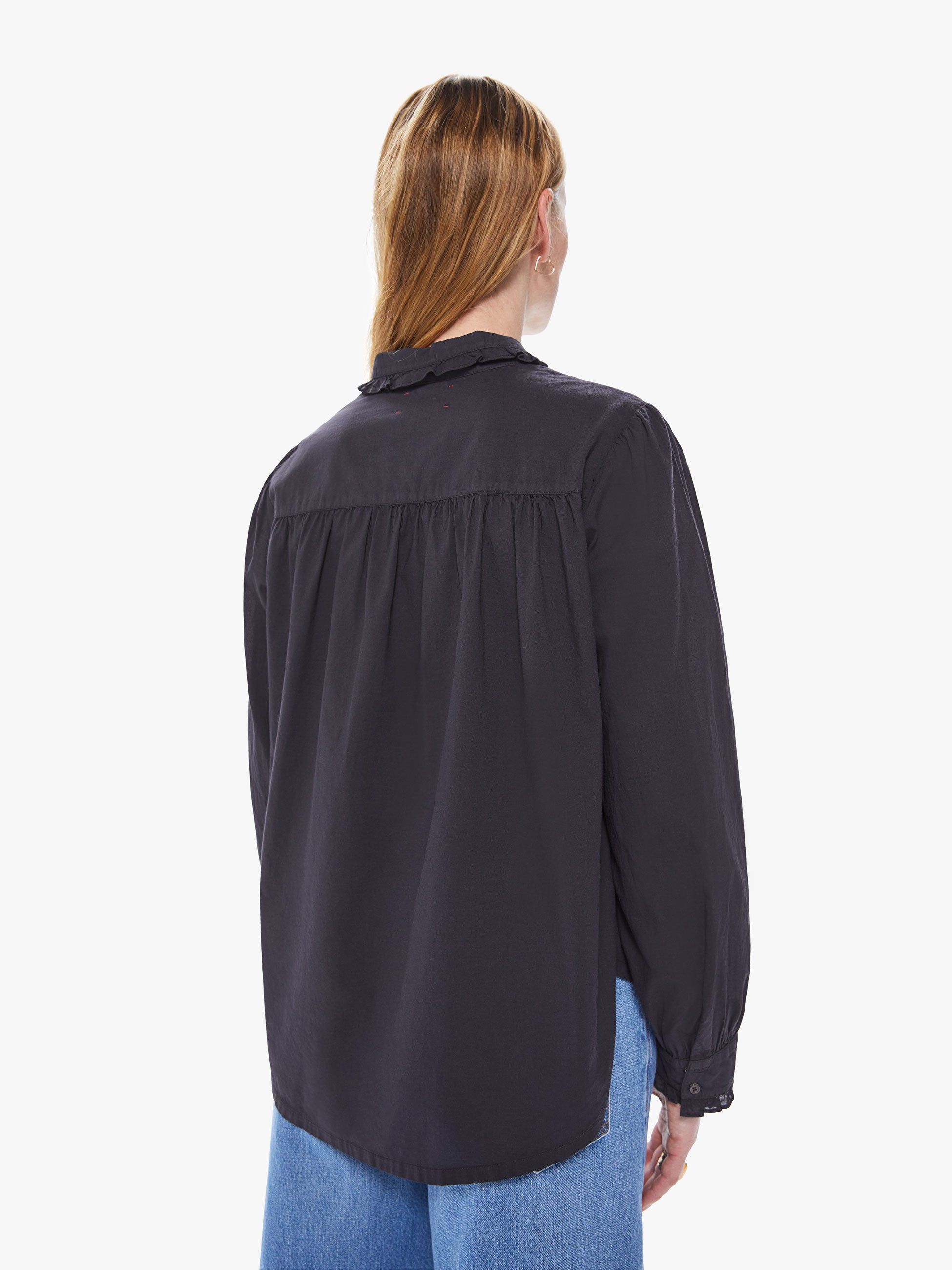 XiRENA Hale Shirt - Black sold by MOTHER product image thumbnail 4