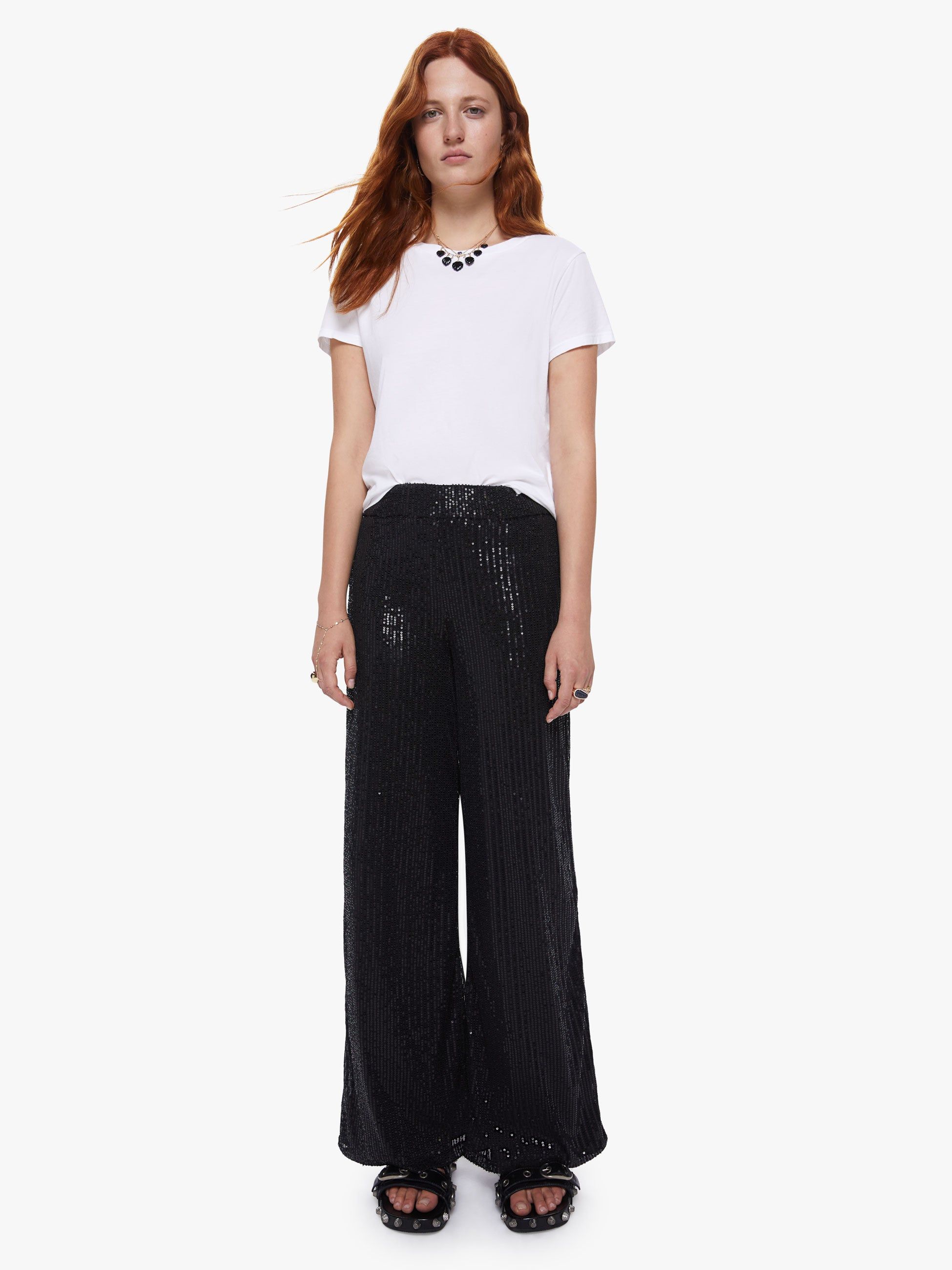 SPRWMN Wide Leg Pant - Black sold by MOTHER