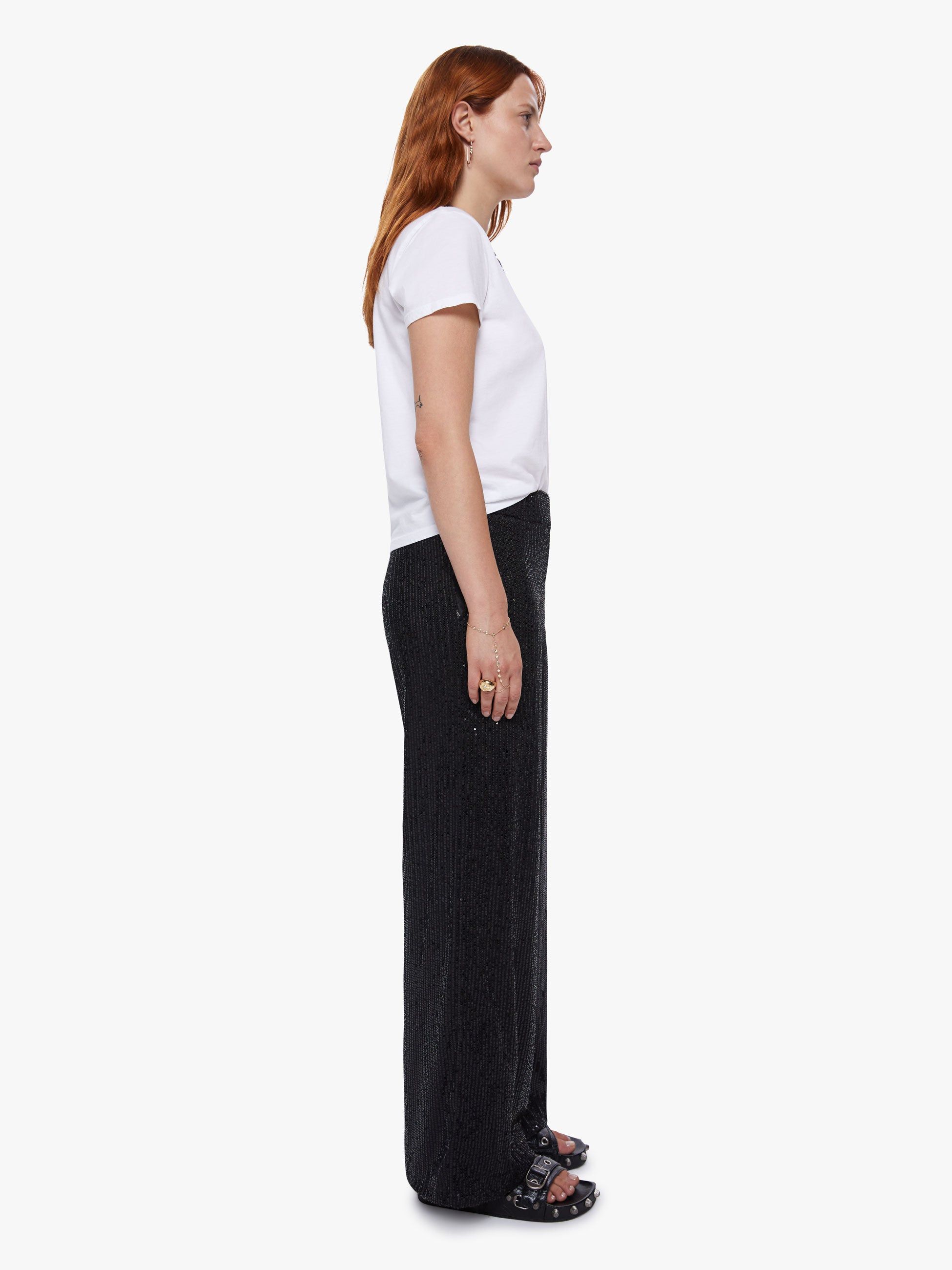 SPRWMN Wide Leg Pant - Black sold by MOTHER product image thumbnail 3
