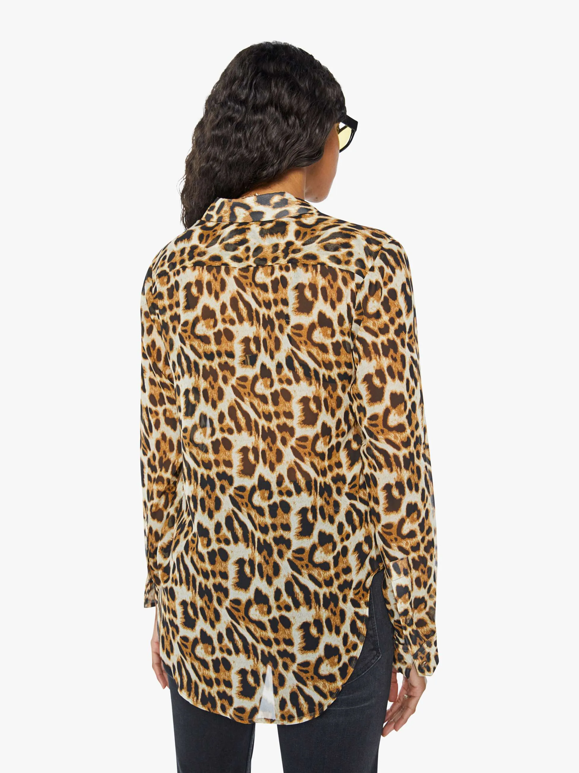 SPRWMN Fitted Button Up - Leopard sold by MOTHER product image thumbnail 4