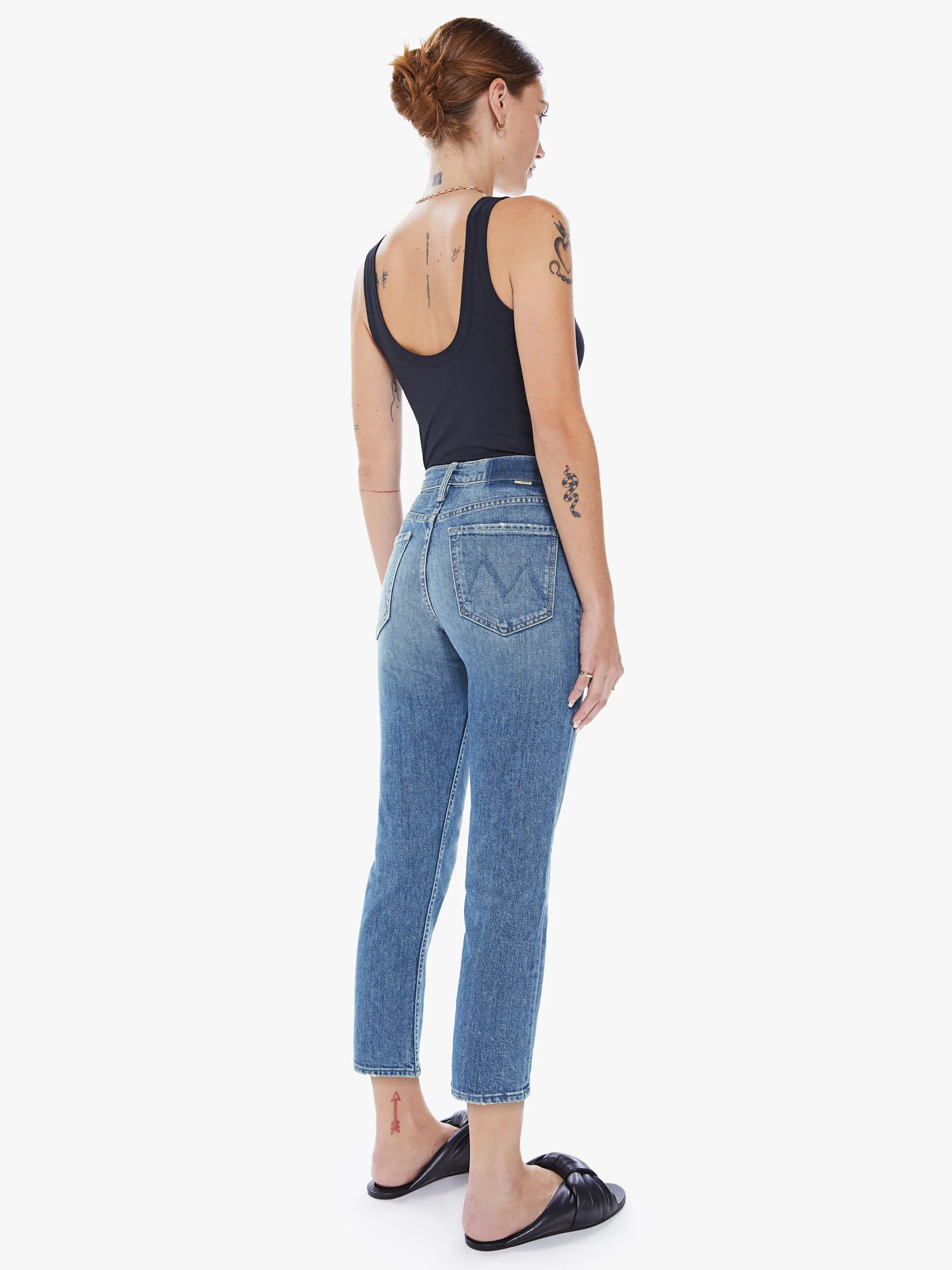 The Tomcat Crop - Kneeling On Stones sold by MOTHER product image thumbnail 3