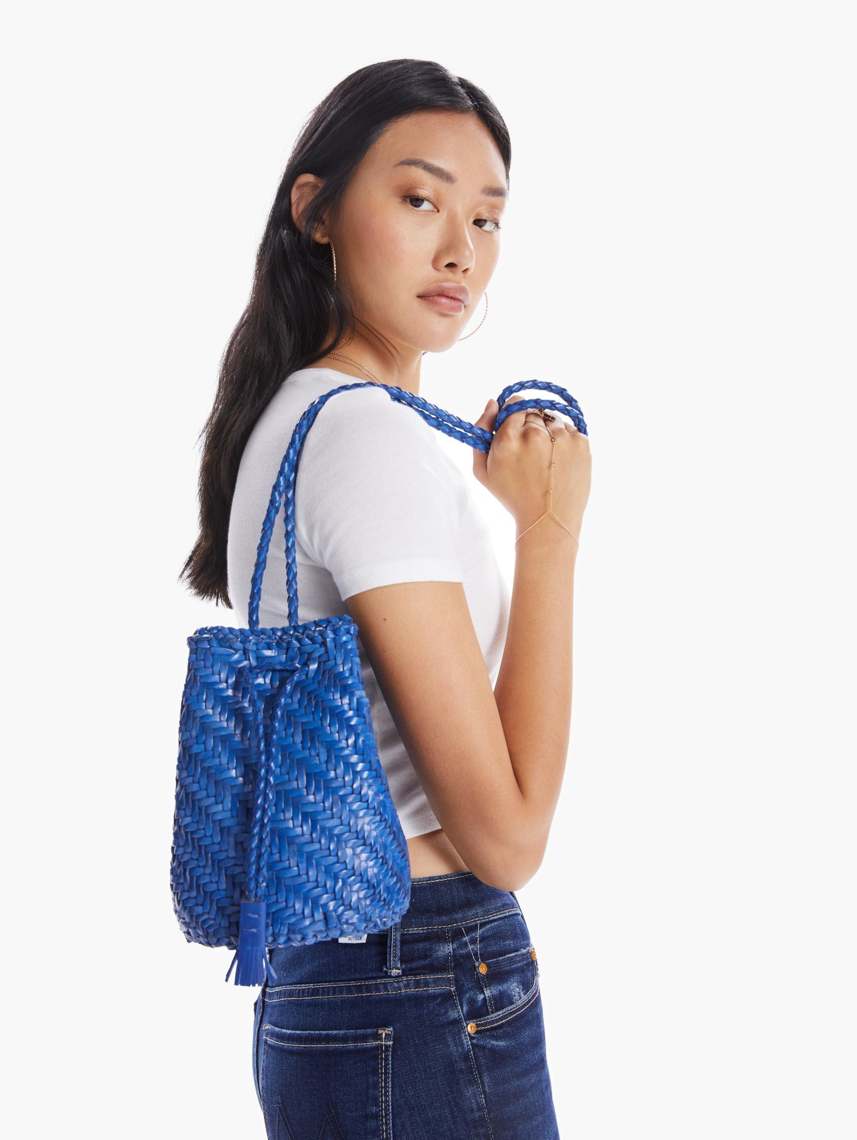Basket Case Ziro Bucket Bag - Blue sold by MOTHER product image thumbnail 2