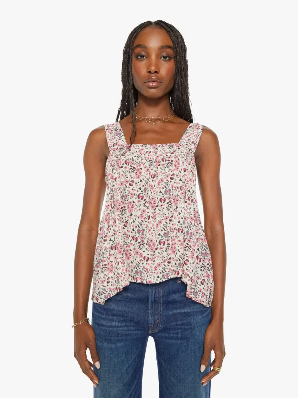 Natalie Martin Jasmine Top - Petite Fleur Print Rose sold by MOTHER