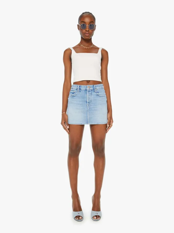 The Vagabond Mini Skirt - One Last Trip sold by MOTHER