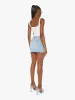 The Vagabond Mini Skirt - One Last Trip sold by MOTHER