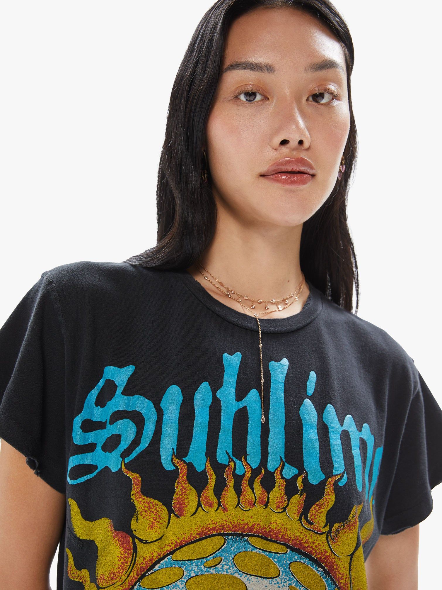 MadeWorn Sublime Tee - Coal sold by MOTHER product image thumbnail 6