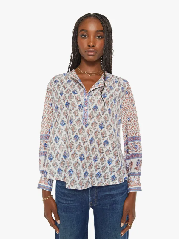 XiRENA Lettie Top - White Posey sold by MOTHER