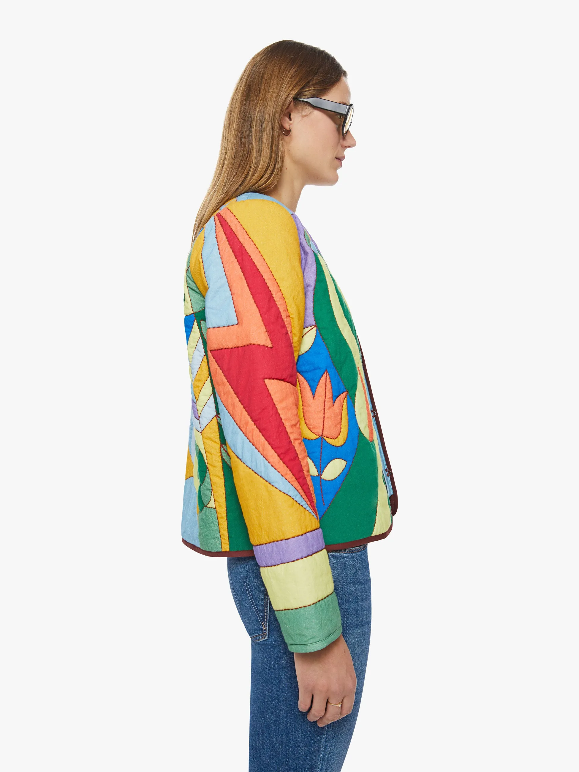 The On-The-Fringe Jacket - Eye On The Prize sold by MOTHER product image thumbnail 3