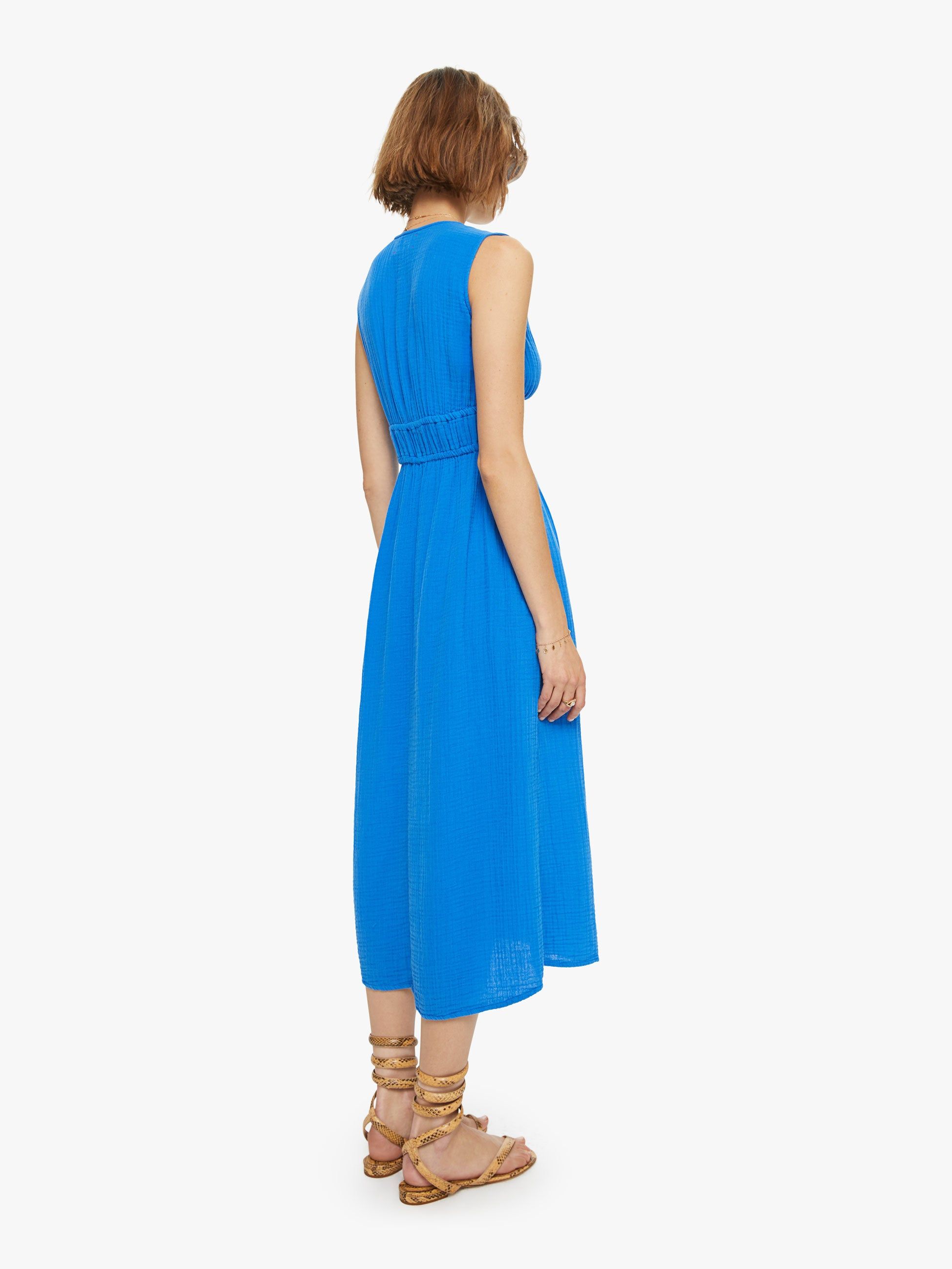 XiRENA Arwen Dress - Cobalt sold by MOTHER product image thumbnail 4