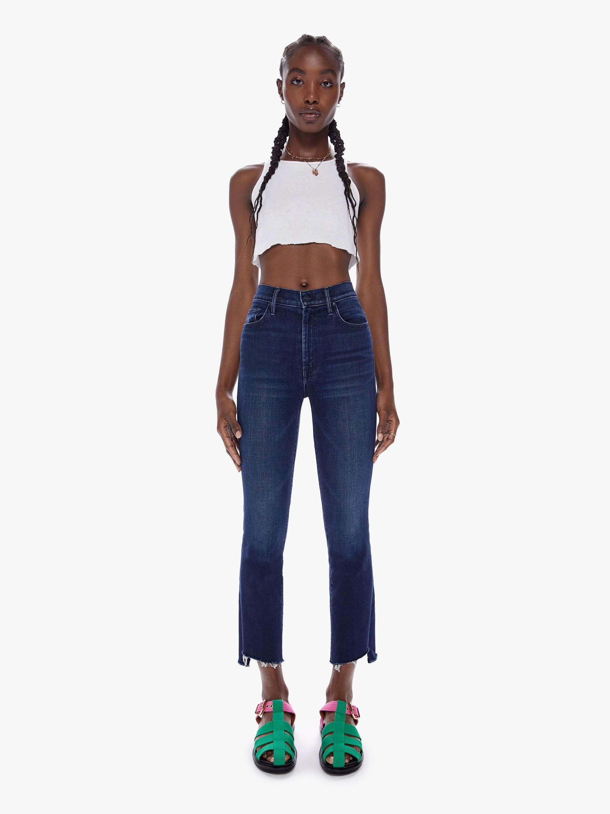 The Insider Crop Step Fray - Movin' On Up sold by MOTHER product image thumbnail 2