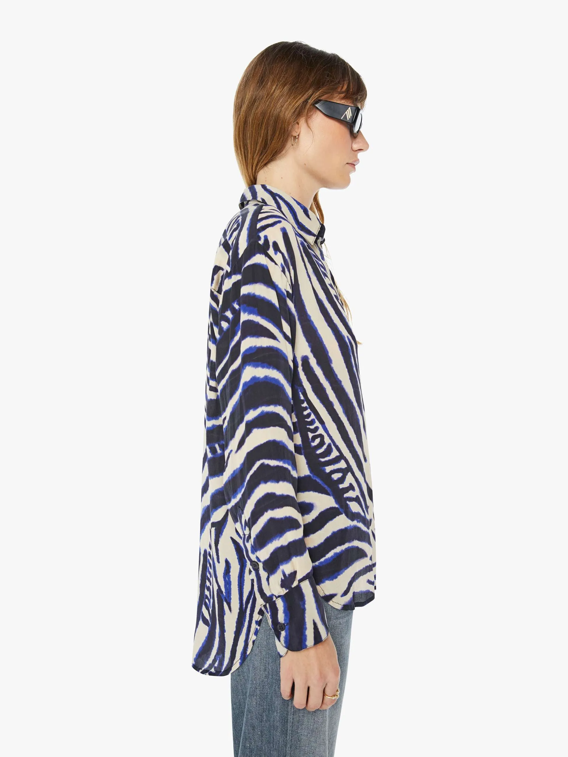 Maria Cher Pilar Shirt - Wild Ecru sold by MOTHER product image thumbnail 3