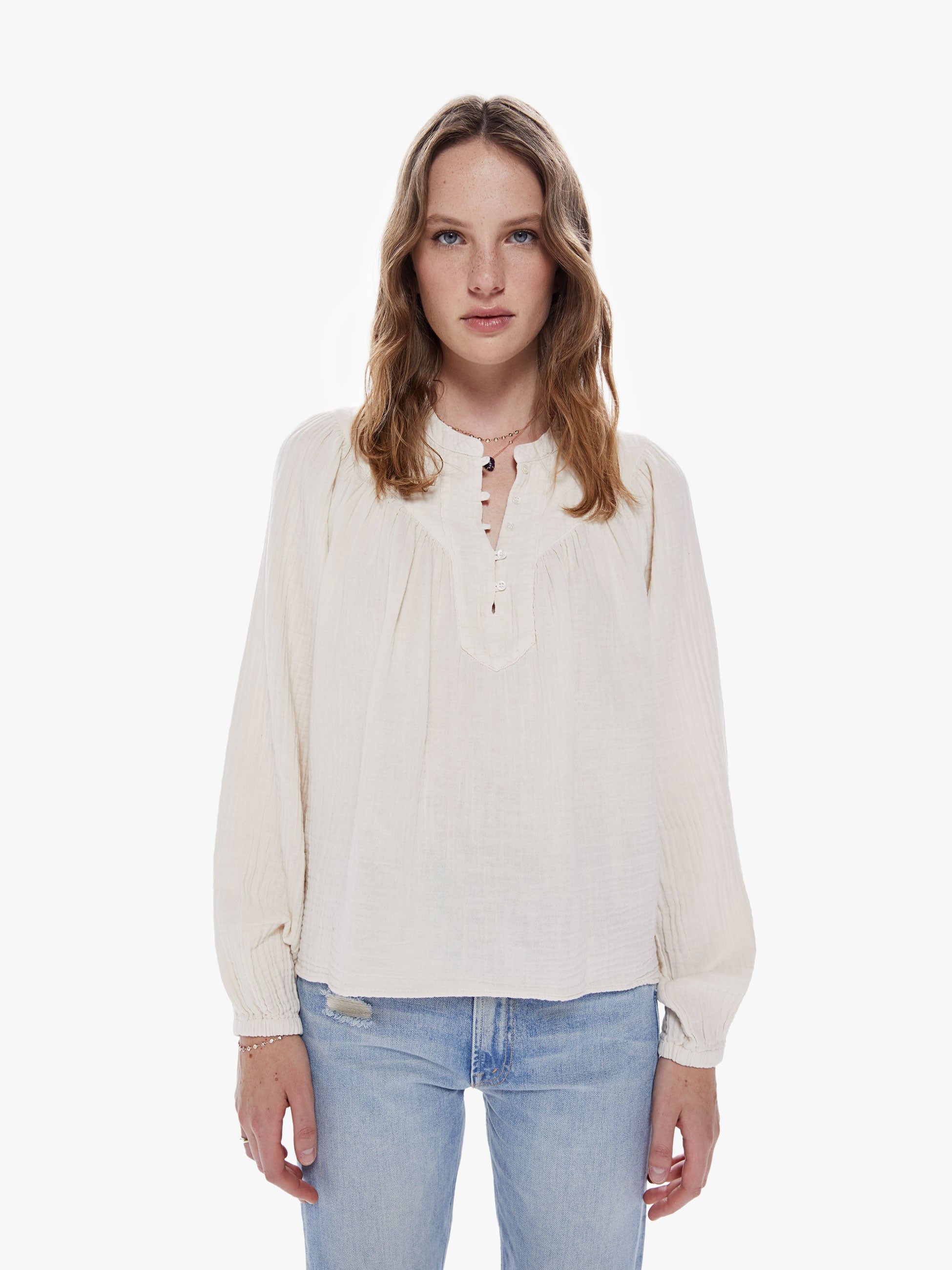 XiRENA Bryn Top - Oysterette sold by MOTHER