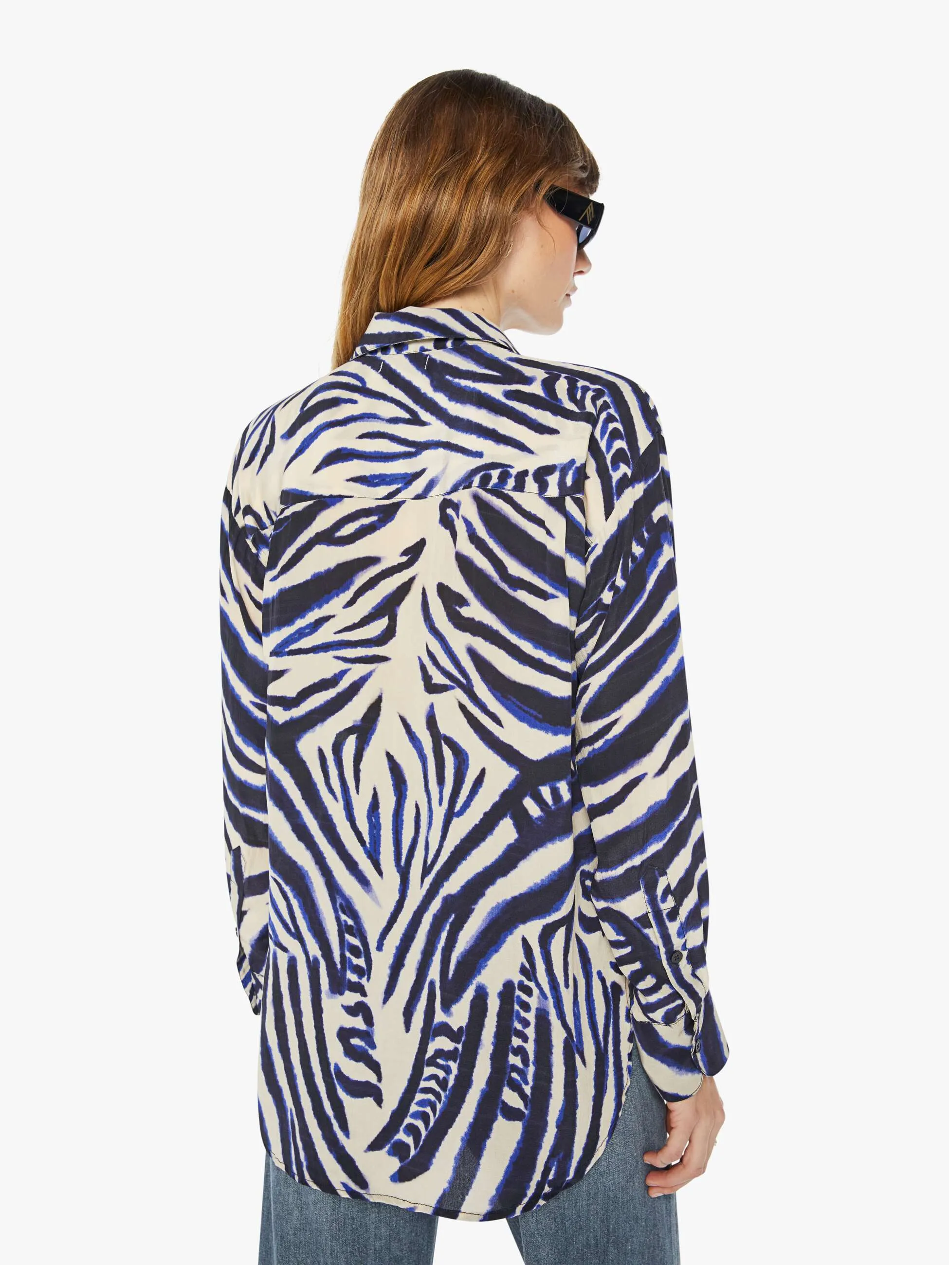 Maria Cher Pilar Shirt - Wild Ecru sold by MOTHER product image thumbnail 4