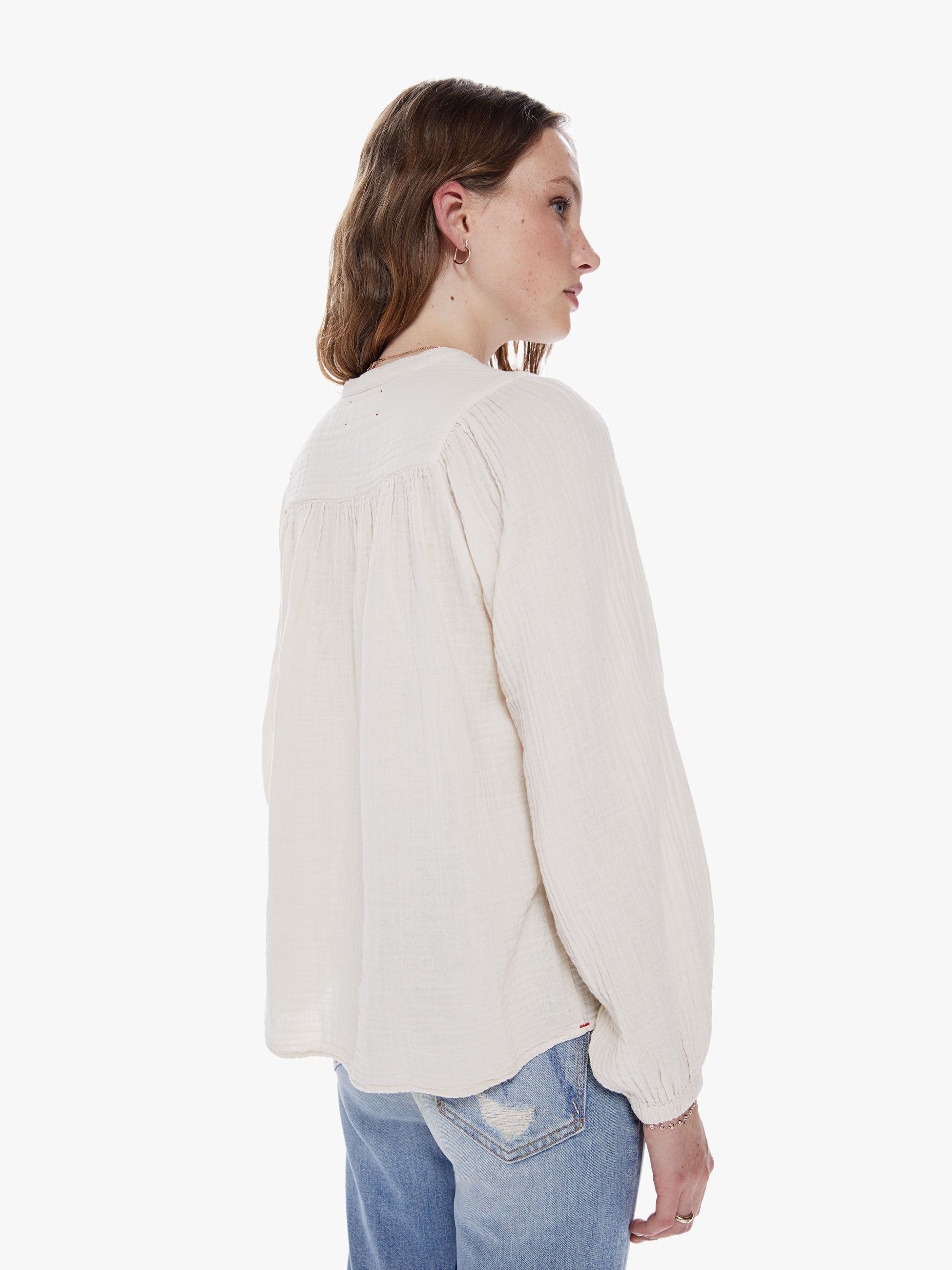 XiRENA Bryn Top - Oysterette sold by MOTHER product image thumbnail 3