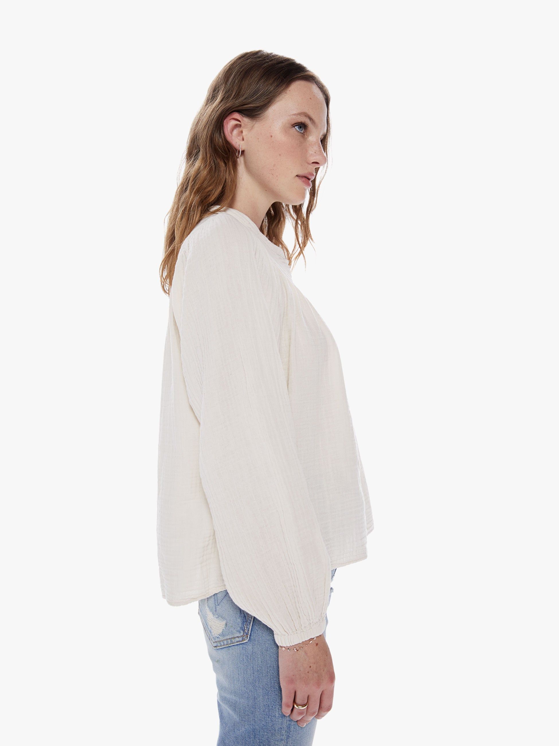 XiRENA Bryn Top - Oysterette sold by MOTHER product image thumbnail 2