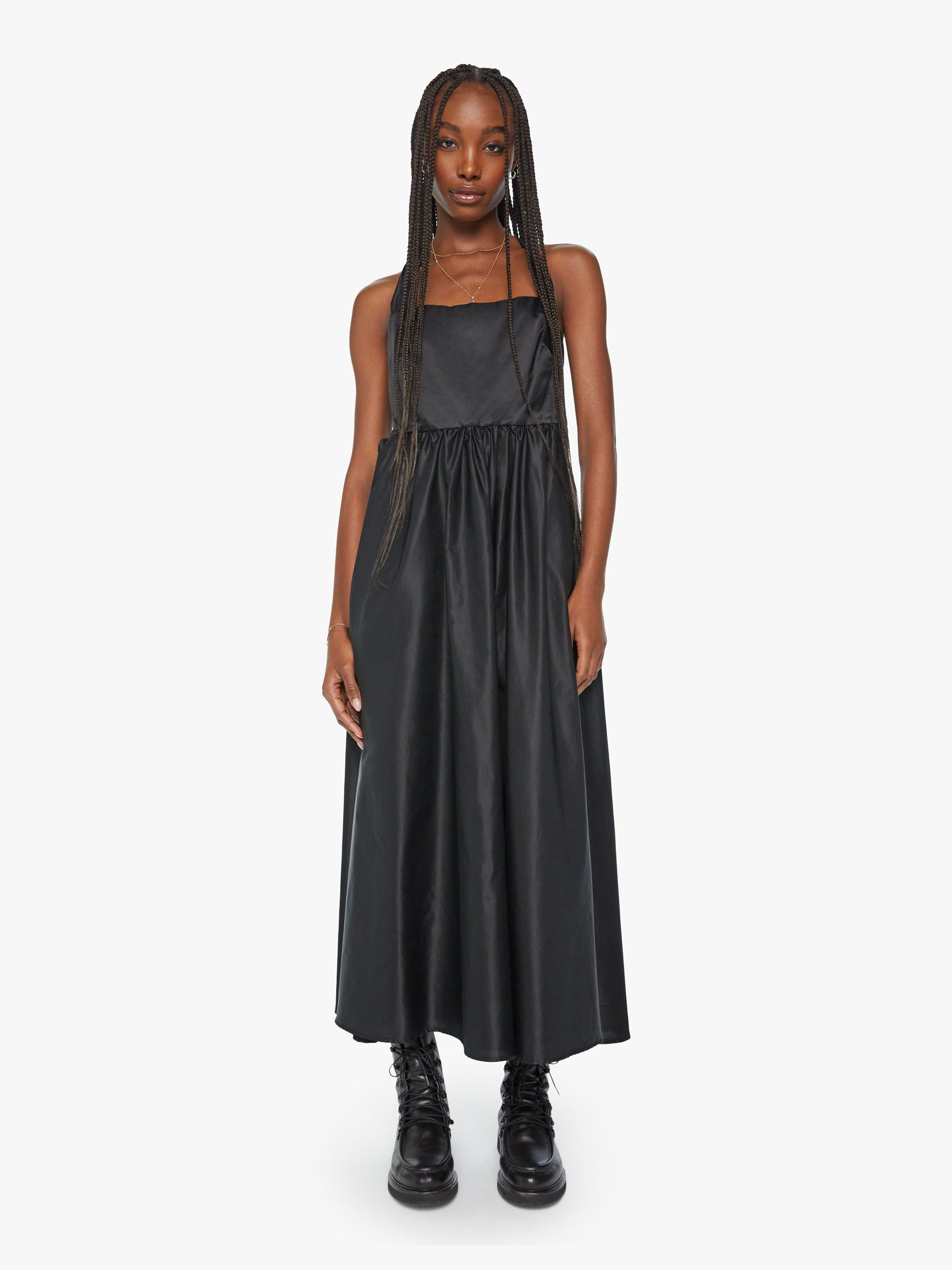 Noam Samara Dress - Black Fade sold by MOTHER