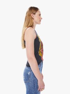 MadeWorn The Rolling Stones Tank - Coal sold by MOTHER