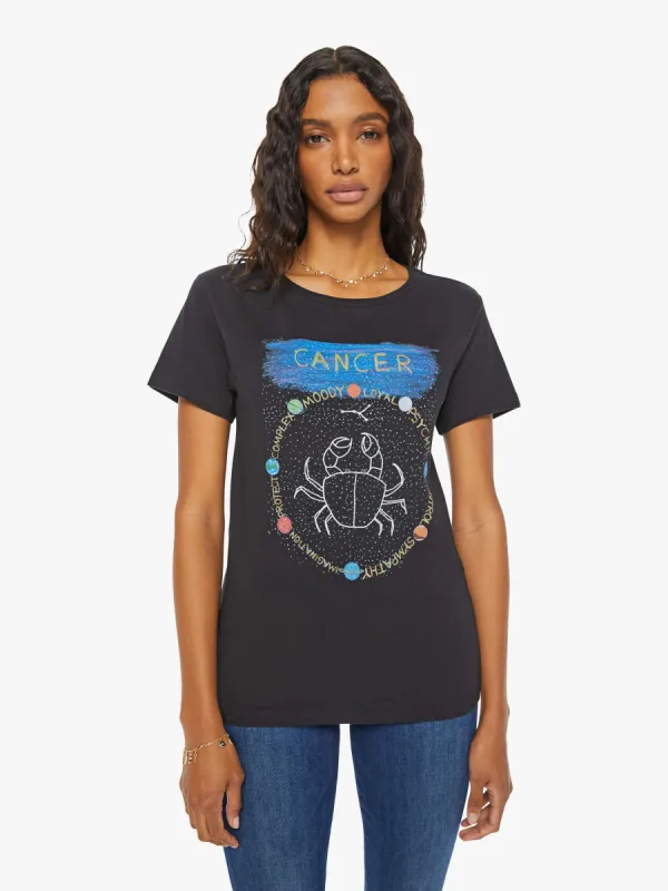 Unfortunate Portrait Cancer Zodiac Tee - Black sold by MOTHER