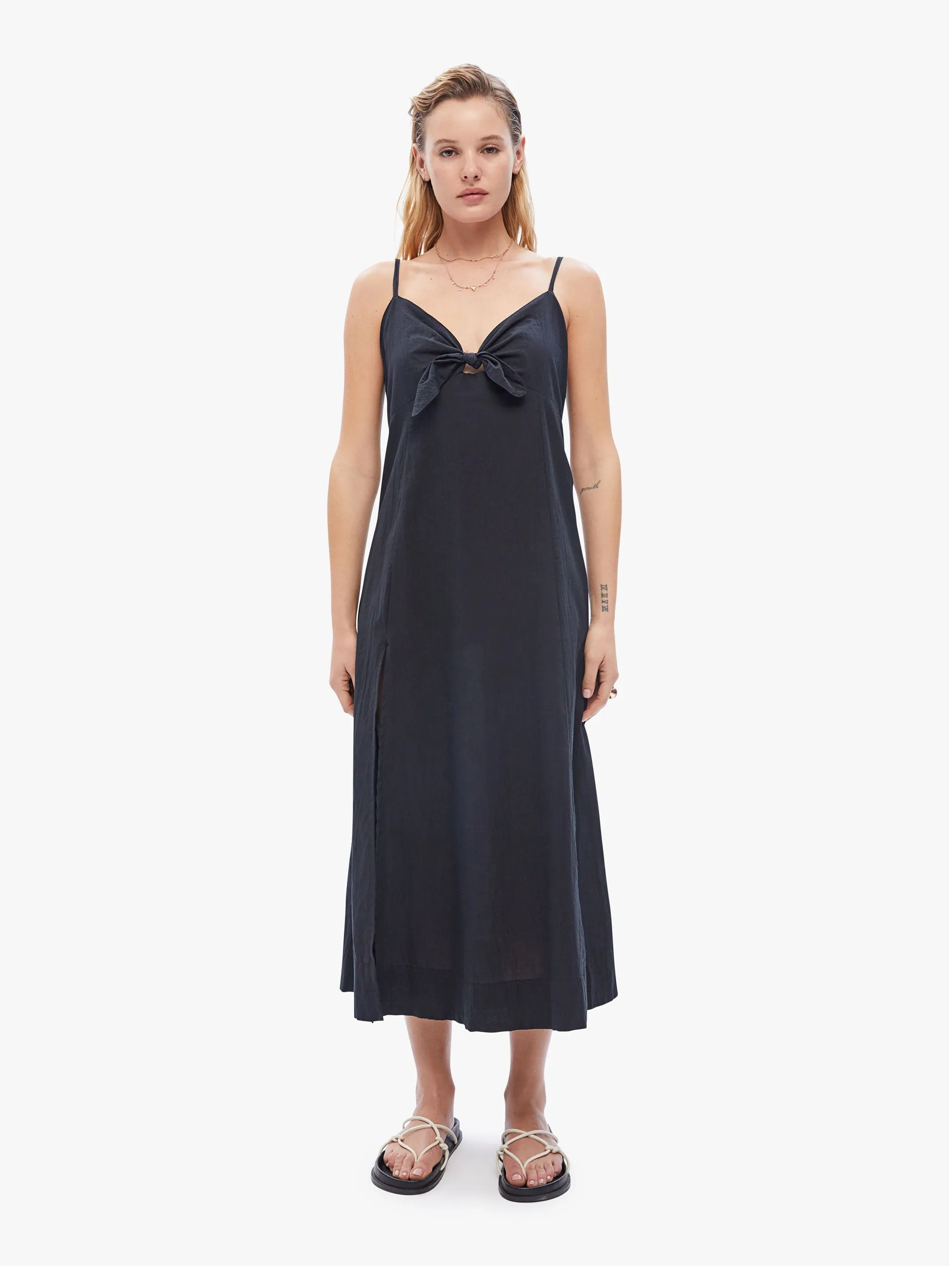 Natalie Martin Sophie Dress - Black sold by MOTHER