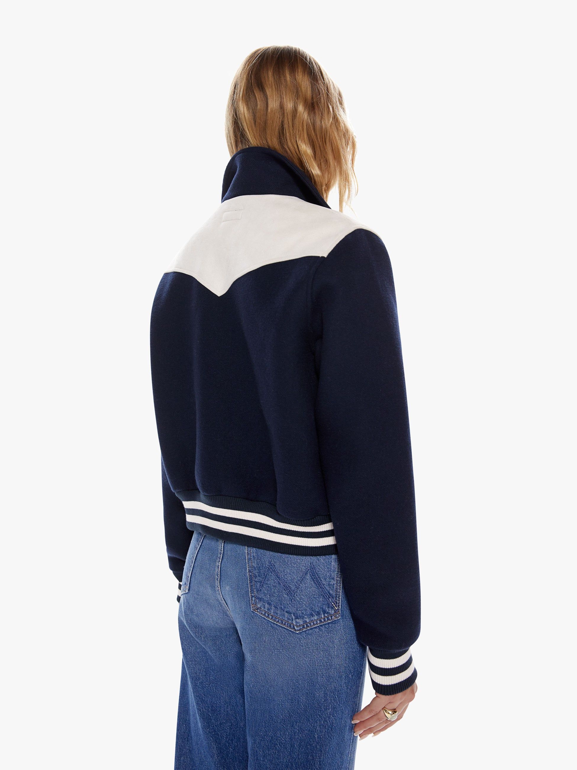 The Western Varsity Bomber Jacket - Cool Your Jets sold by MOTHER product image thumbnail 4