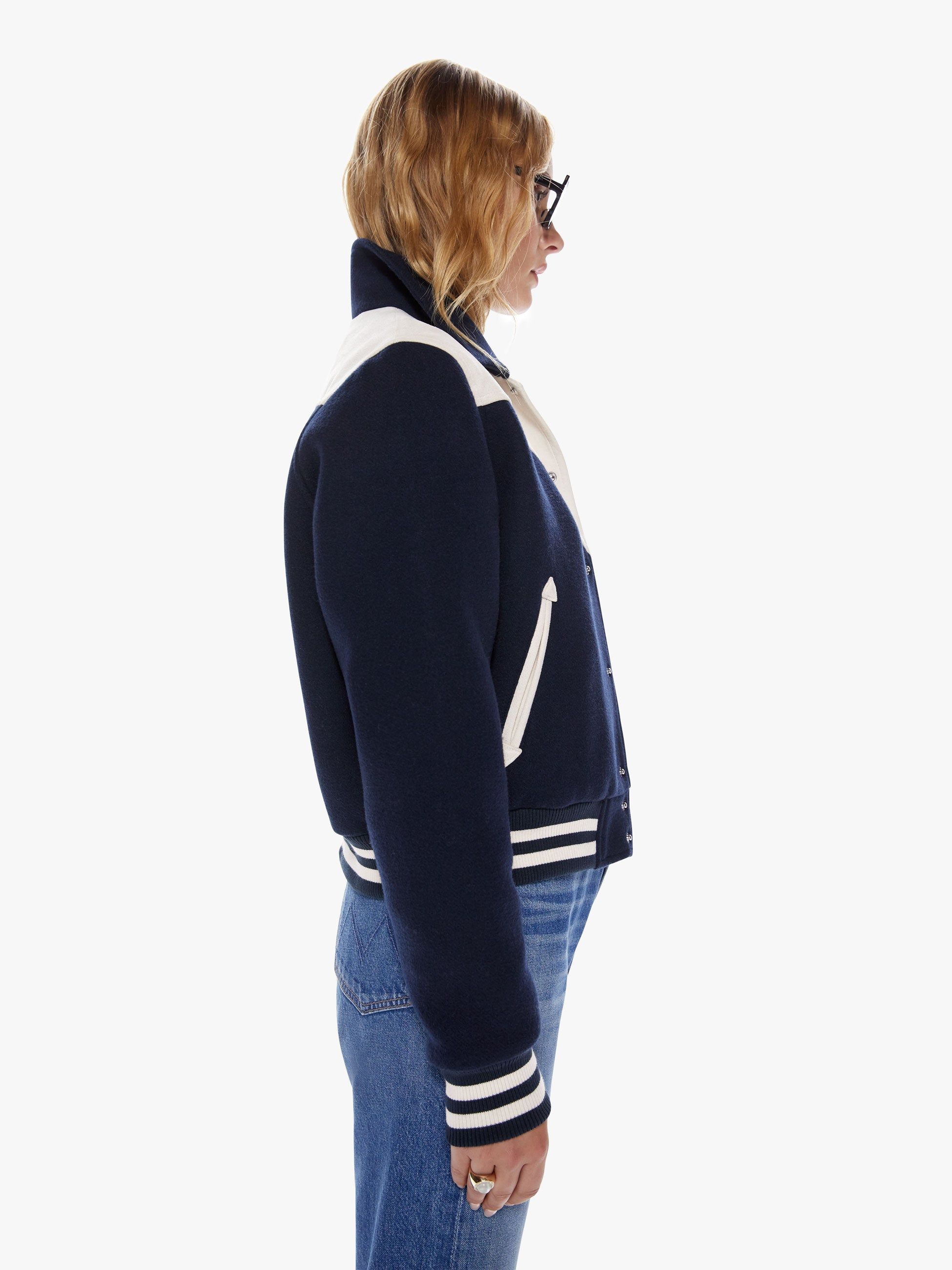 The Western Varsity Bomber Jacket - Cool Your Jets sold by MOTHER product image thumbnail 3