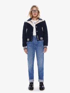 The Western Varsity Bomber Jacket - Cool Your Jets sold by MOTHER