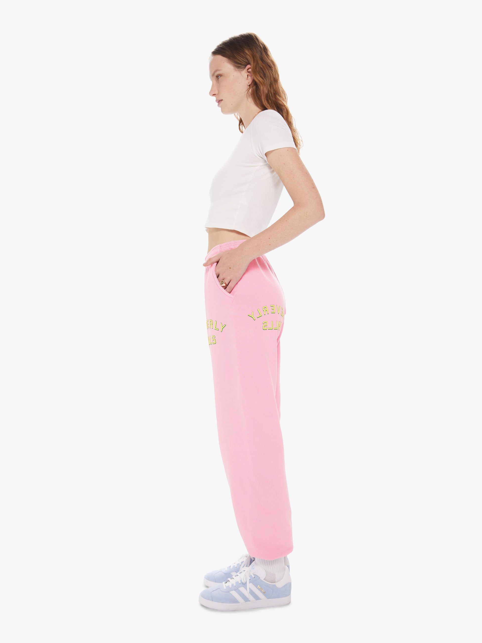 Cloney Beverly Hills Sweatpants - Pink sold by MOTHER product image thumbnail 2