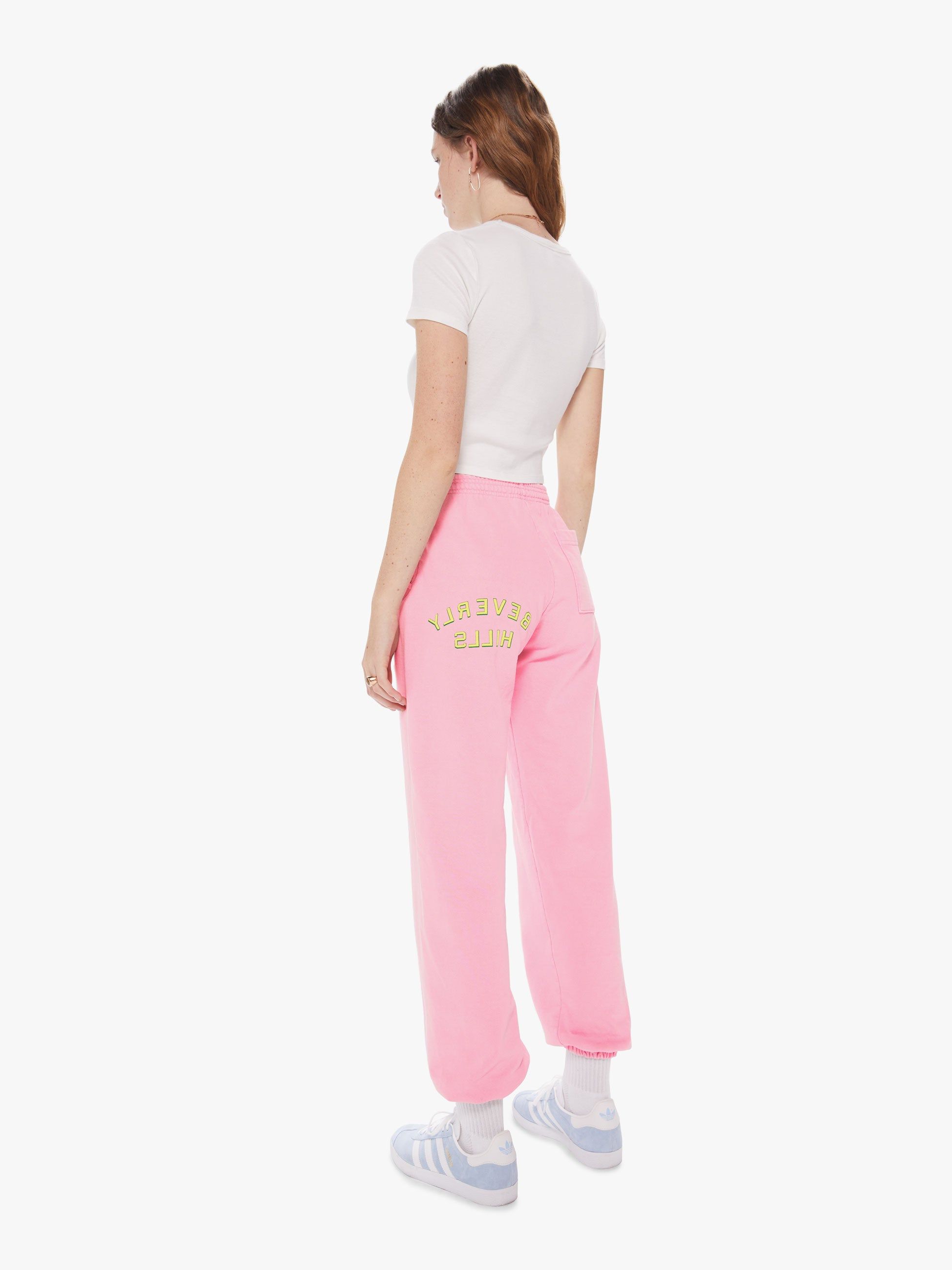 Cloney Beverly Hills Sweatpants - Pink sold by MOTHER product image thumbnail 3