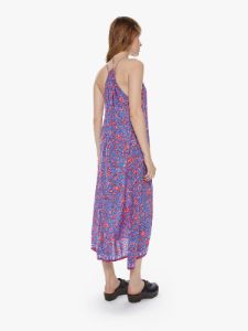 Natalie Martin Marlien Maxi - Bloom Print Persian Blue sold by MOTHER