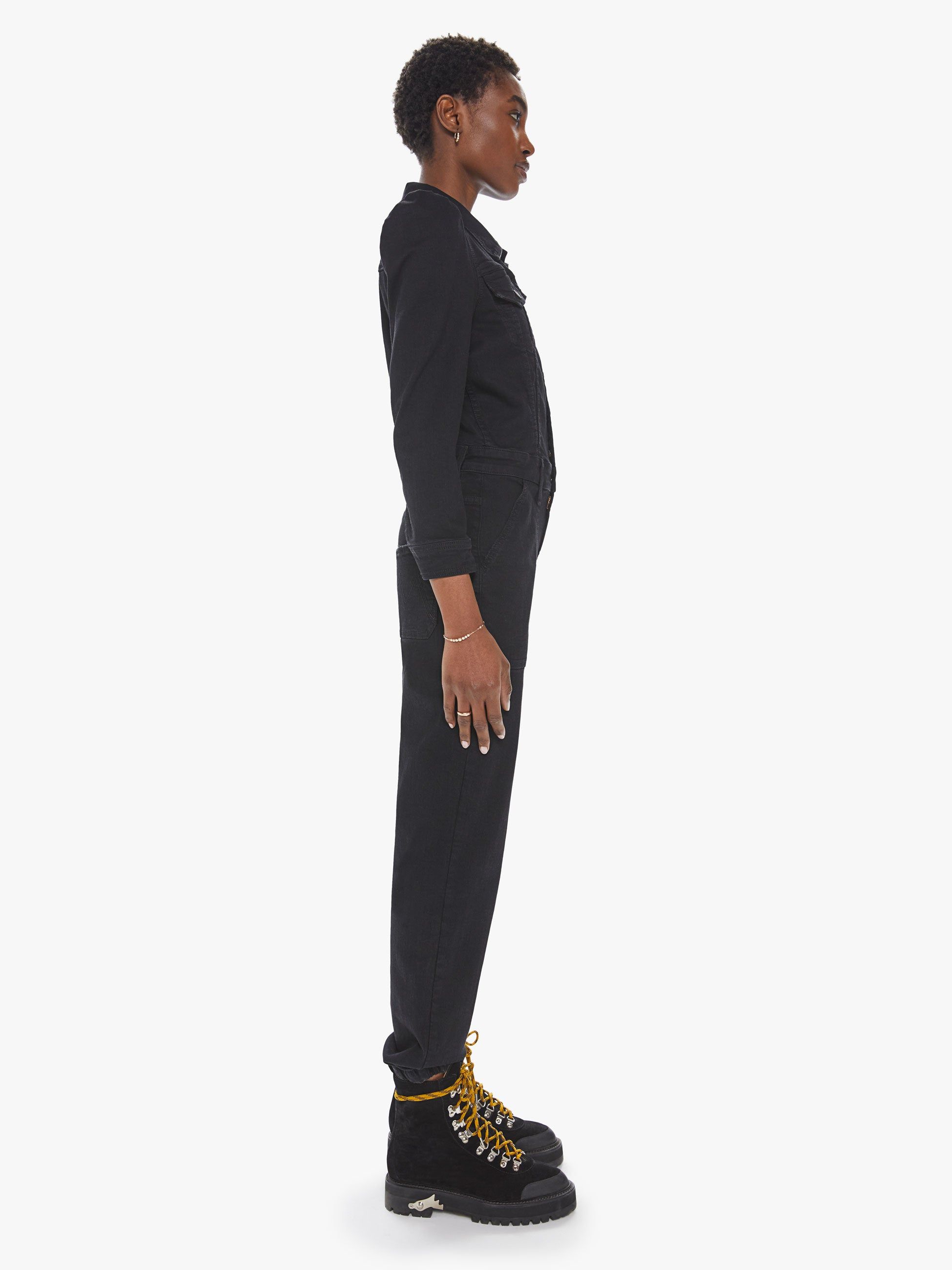 The Puffy Wrapper Jumpsuit - Not Guilty sold by MOTHER product image thumbnail 3