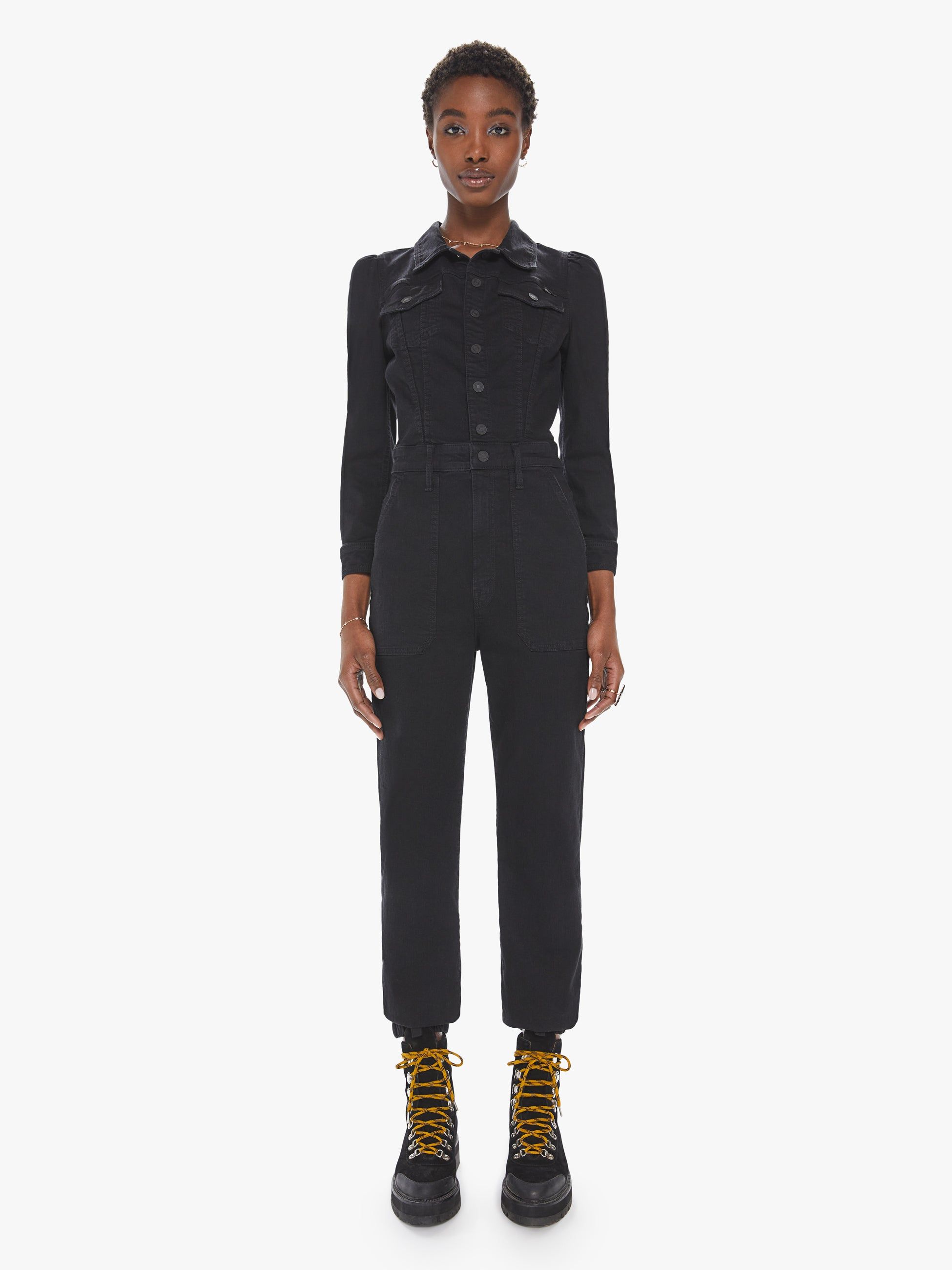 The Puffy Wrapper Jumpsuit - Not Guilty sold by MOTHER product image thumbnail 2