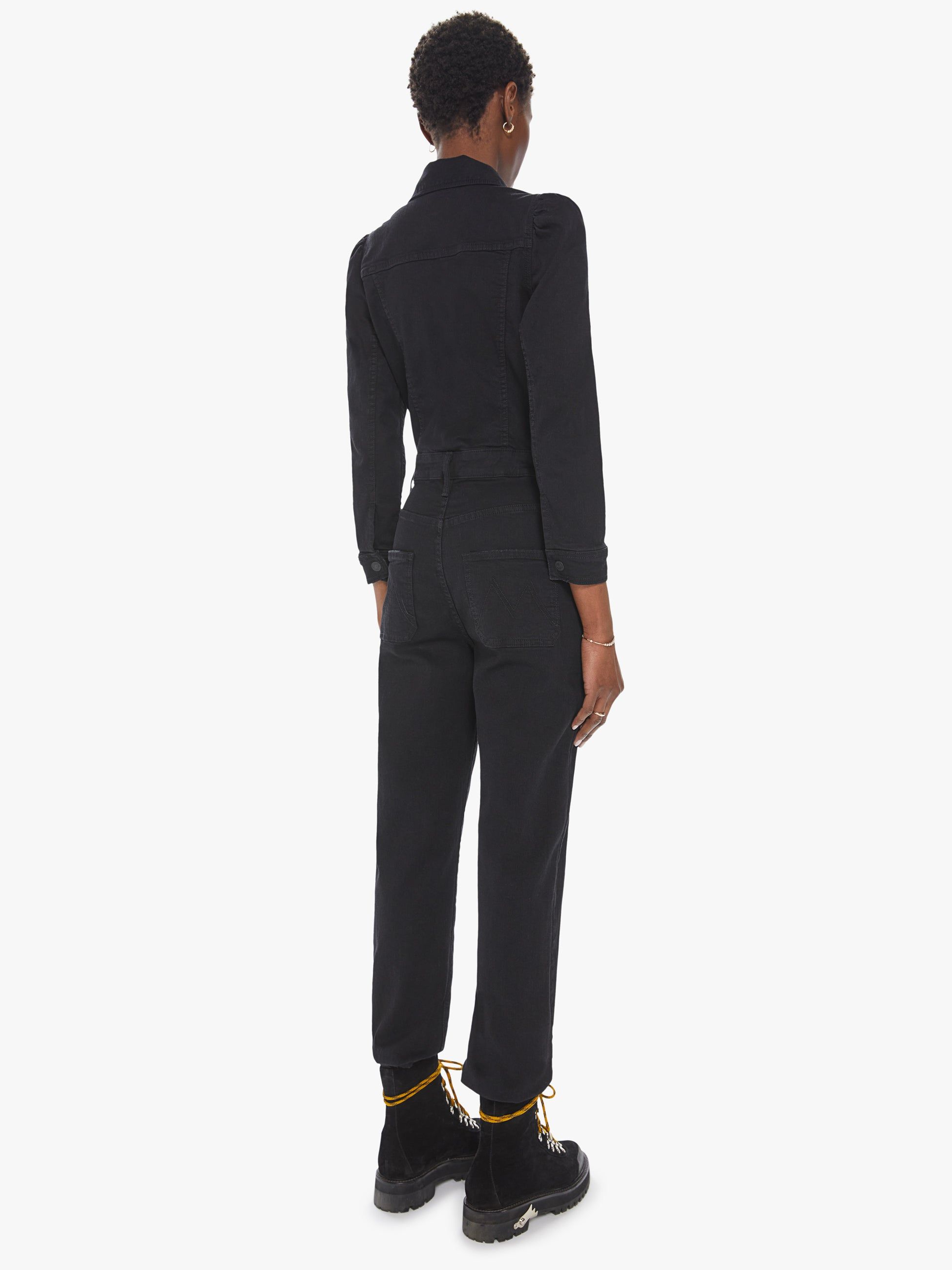 The Puffy Wrapper Jumpsuit - Not Guilty sold by MOTHER product image thumbnail 4