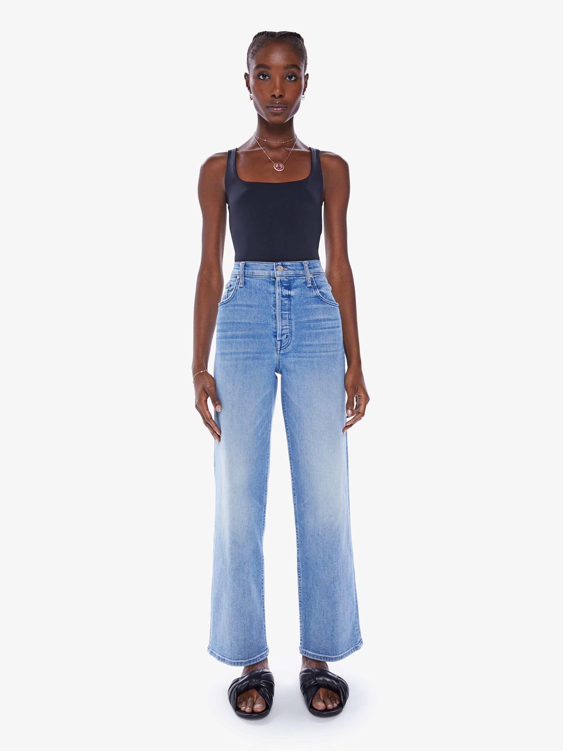 High Waisted Spinner Skimp - Fish Out Of Water sold by MOTHER