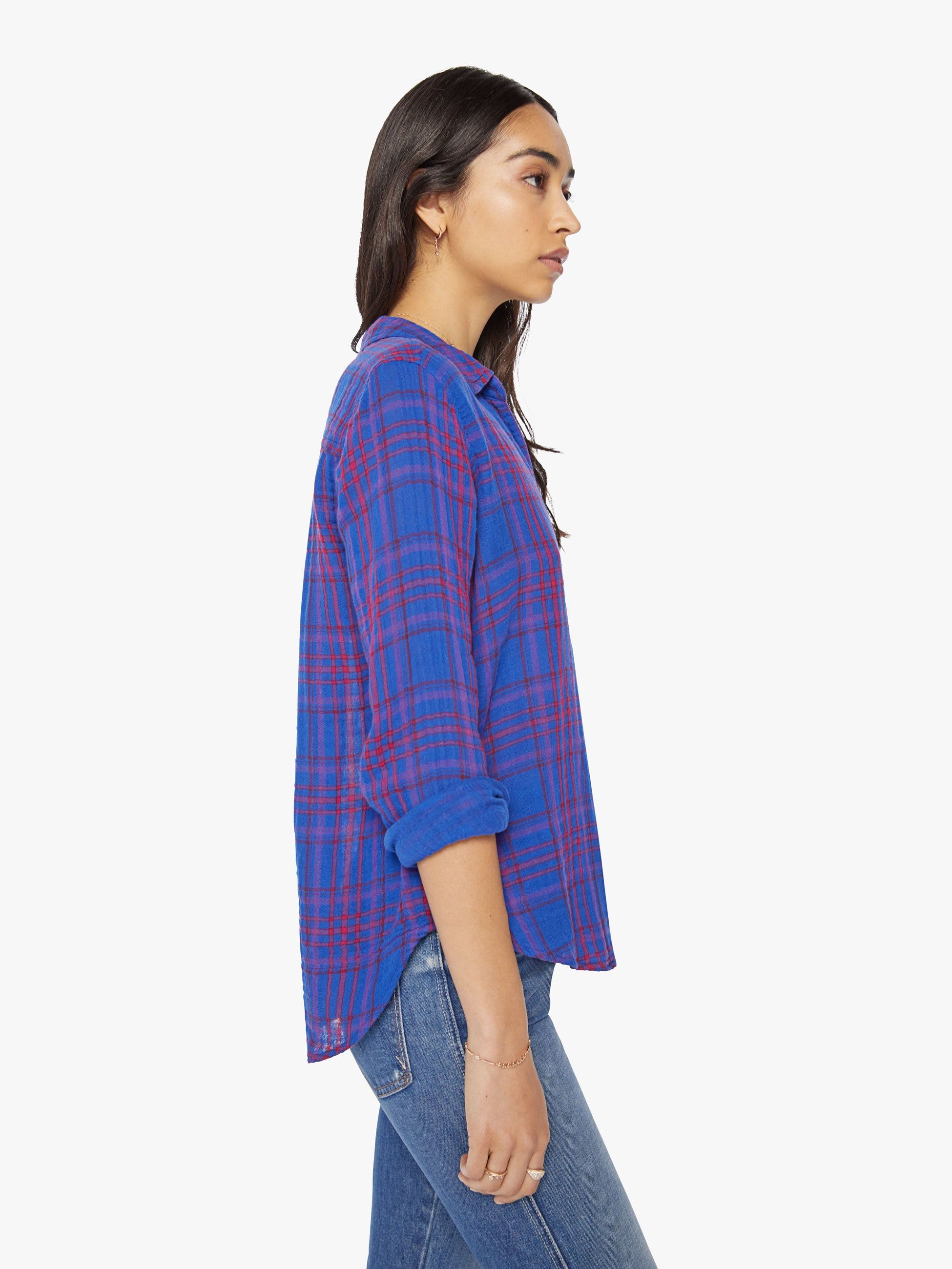 XiRENA Scout Shirt - Brilliant Blue sold by MOTHER product image thumbnail 3