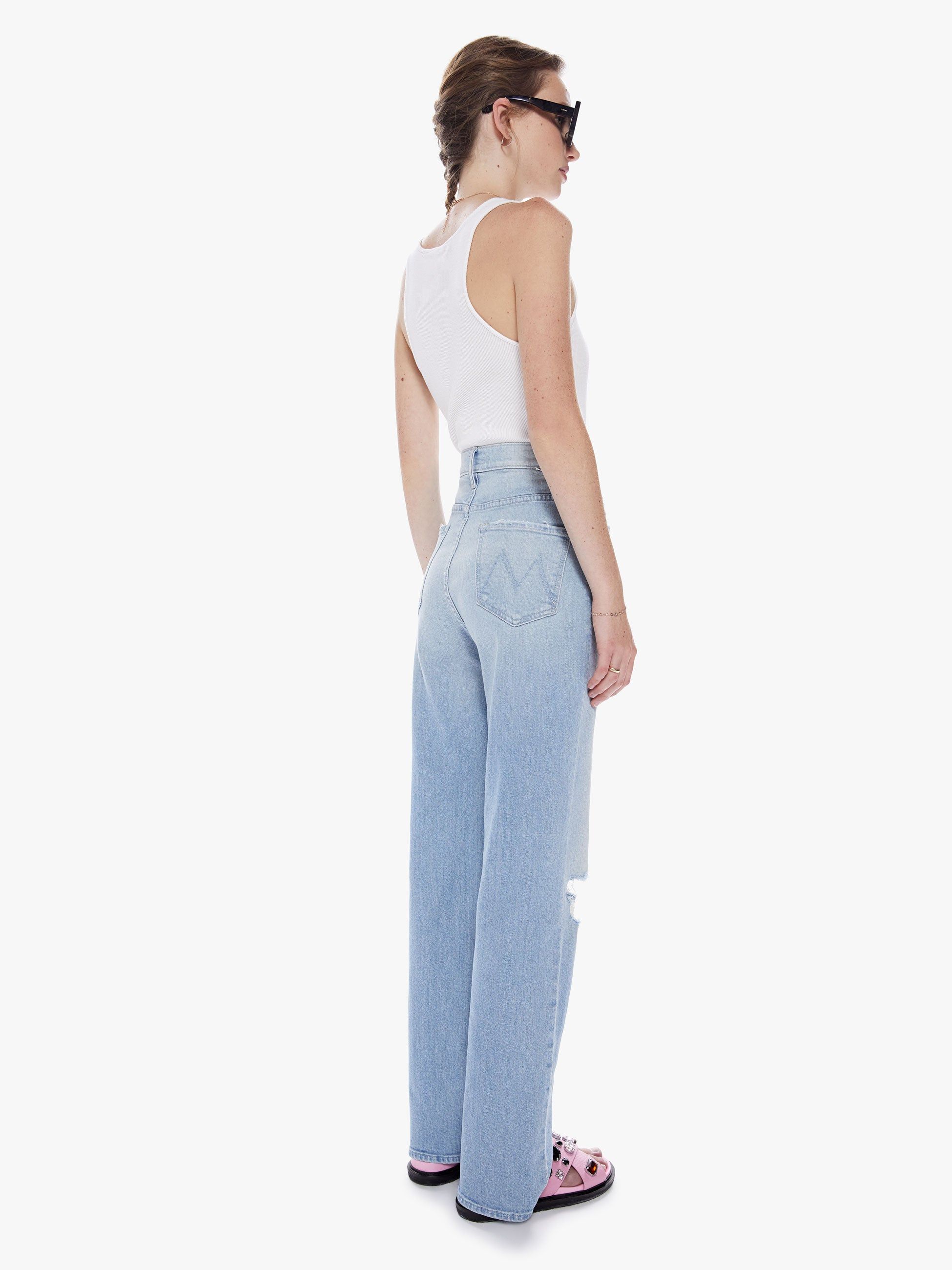 High Waisted Tunnel Vision Sneak - Sippin' Sweet Tea sold by MOTHER product image thumbnail 4