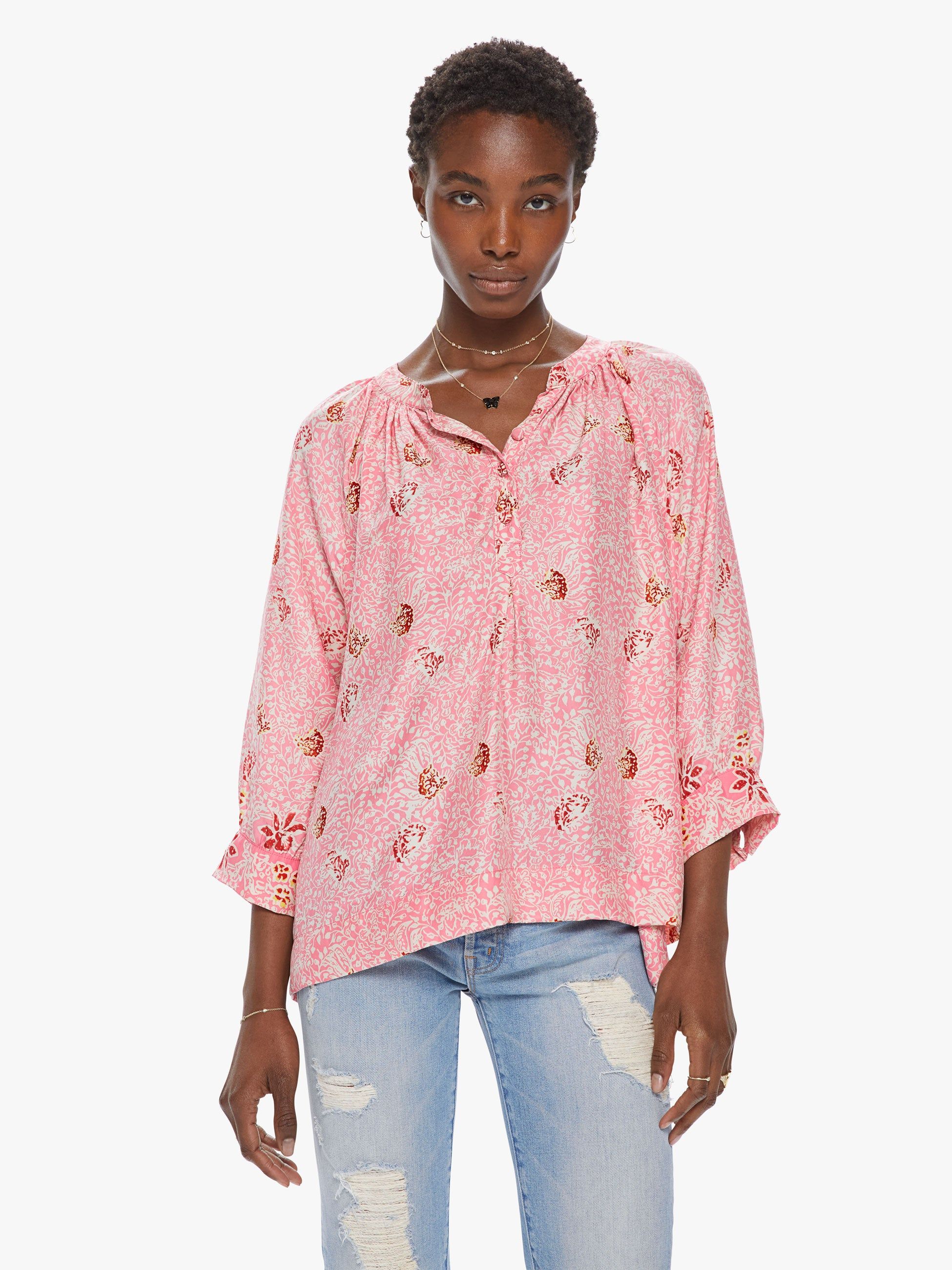 Natalie Martin Remy Top - Andromeda Shell sold by MOTHER