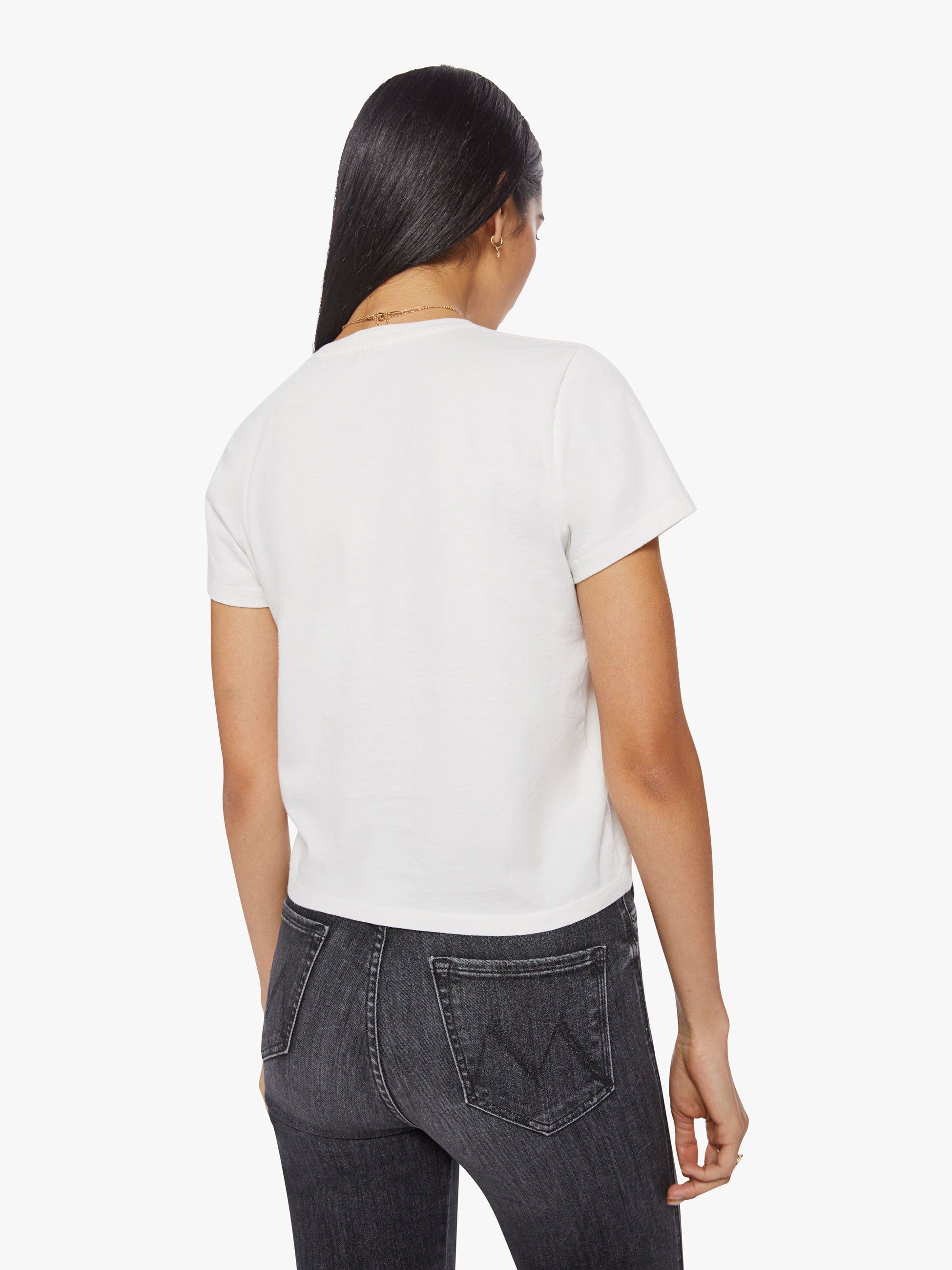 The Cropped Itty Bitty Goodie - Mother Bud sold by MOTHER product image thumbnail 4