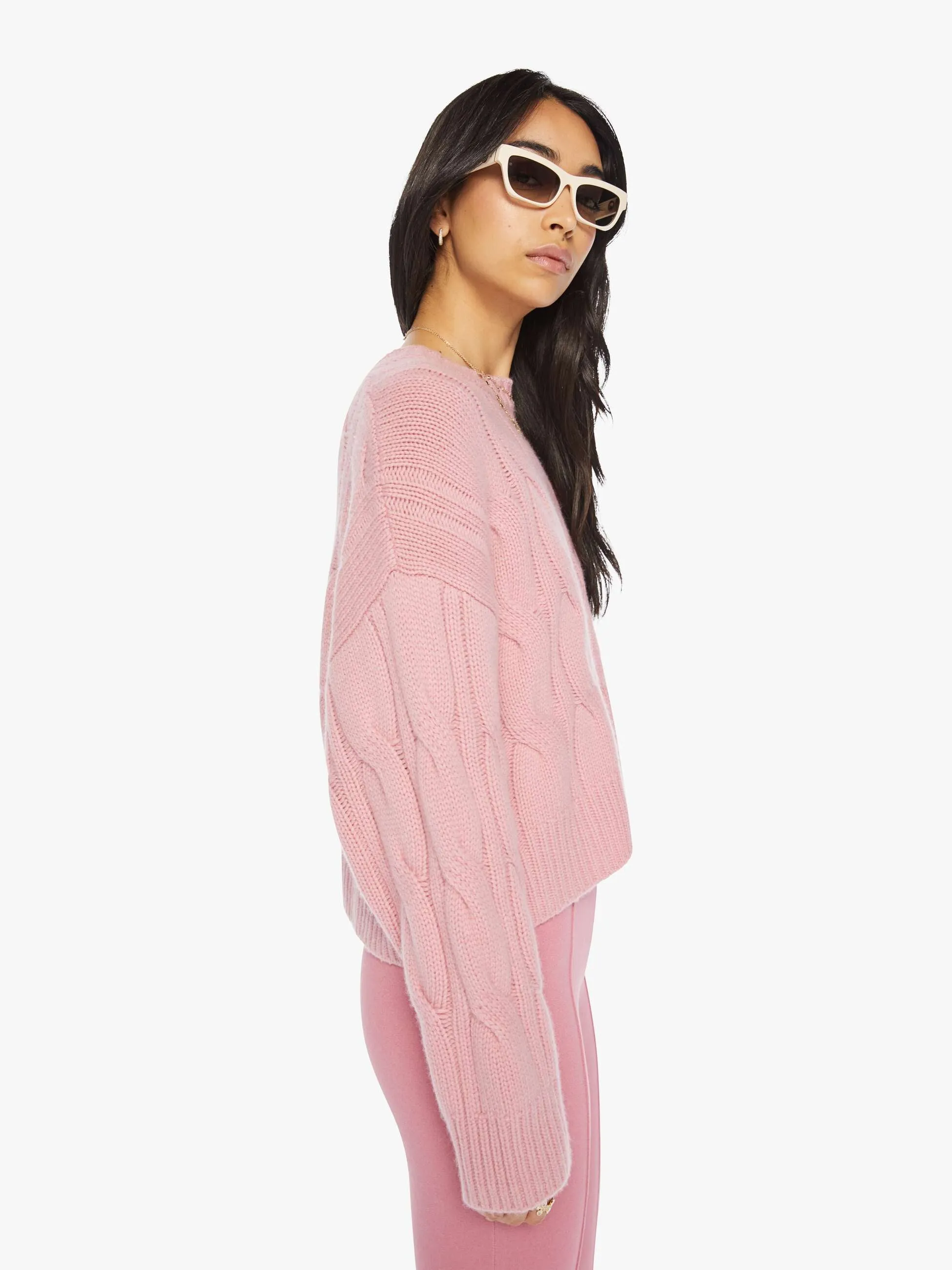 SABLYN Tristan Cable Knit Sweater - Lola sold by MOTHER product image thumbnail 3