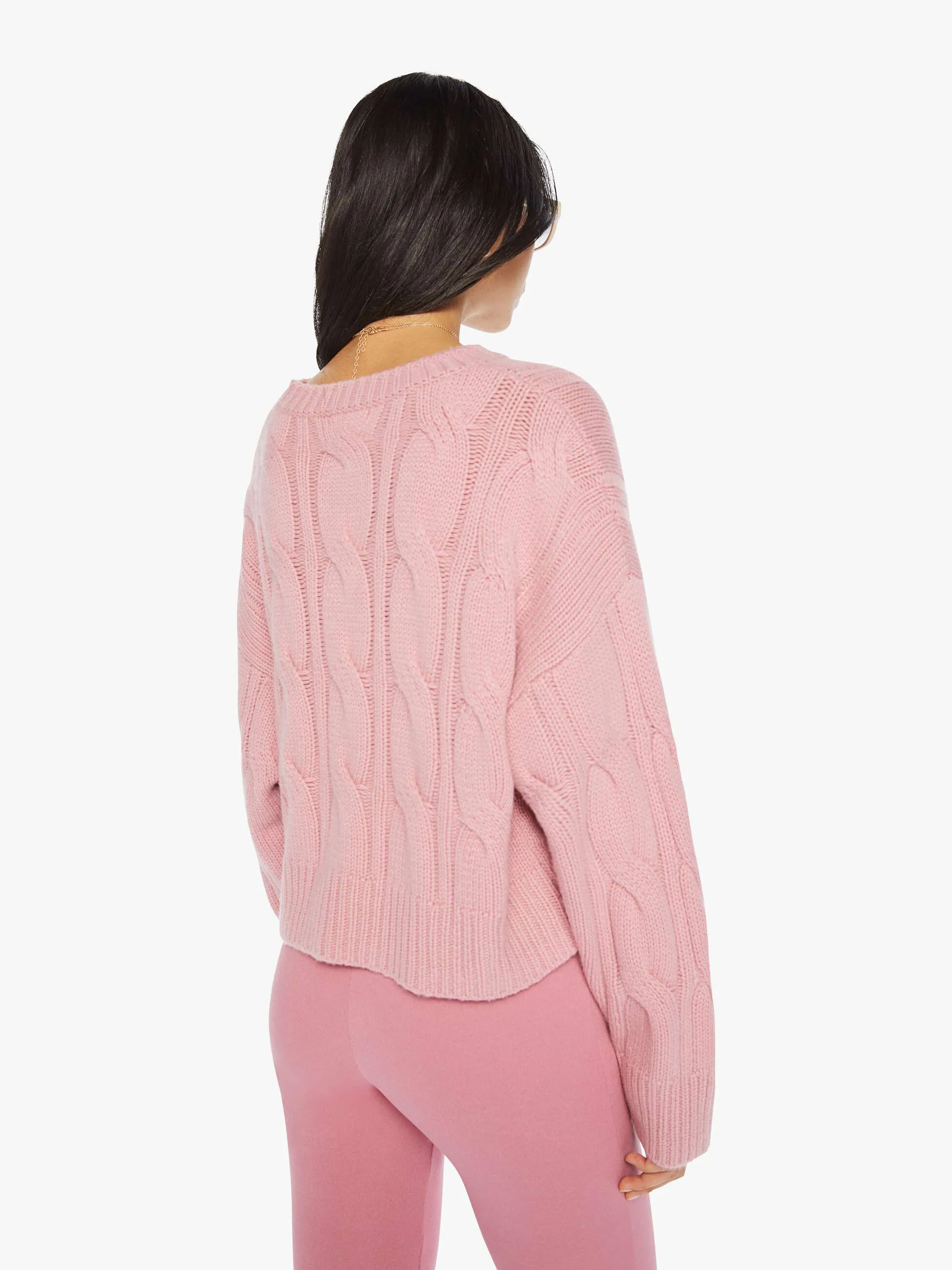 SABLYN Tristan Cable Knit Sweater - Lola sold by MOTHER product image thumbnail 4