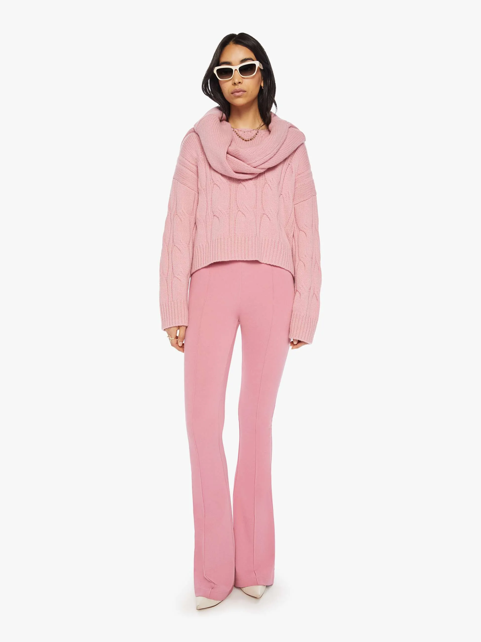 SABLYN Tristan Cable Knit Sweater - Lola sold by MOTHER product image thumbnail 5