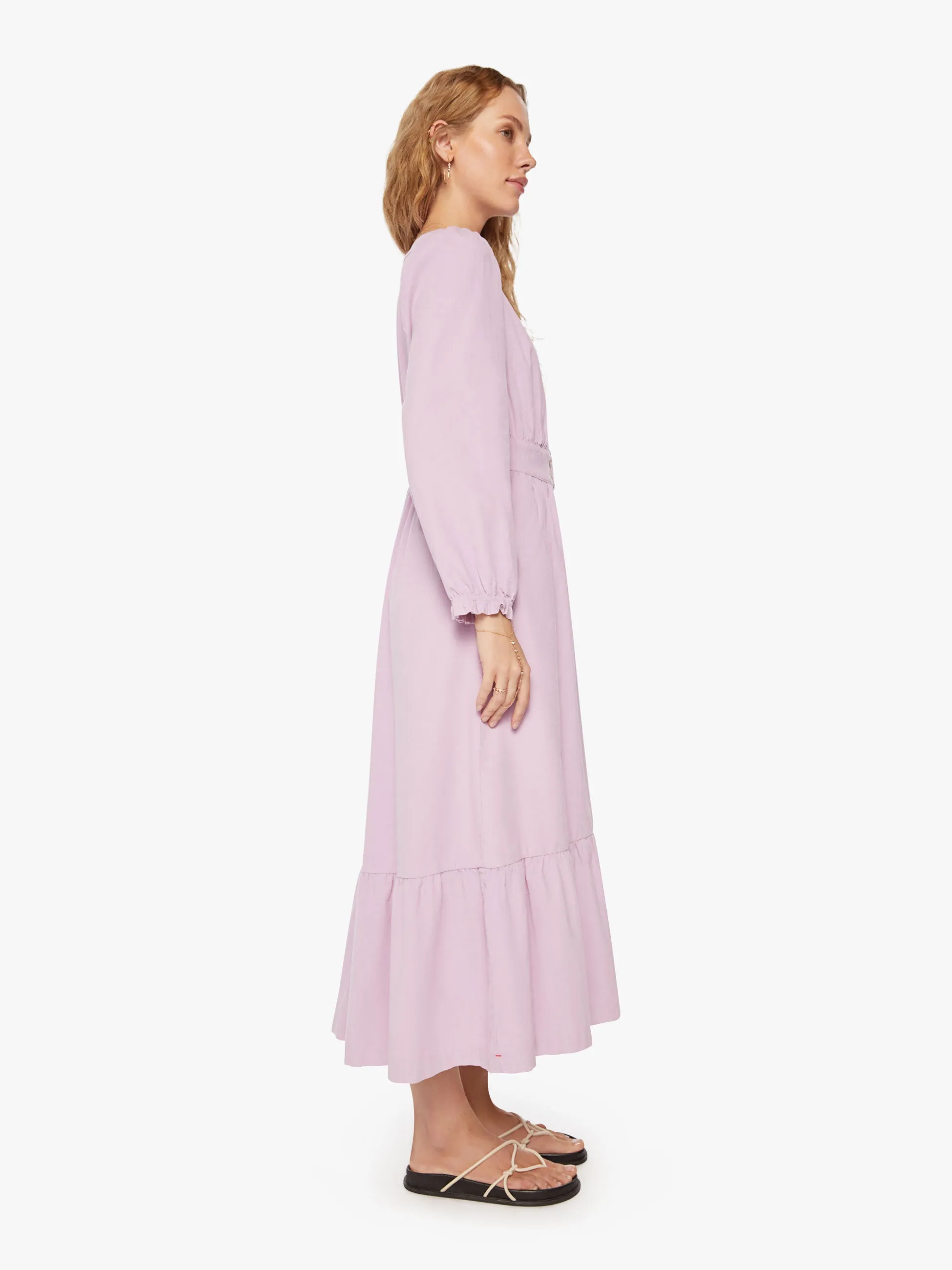 XiRENA Greta Dress - Soft Lilac sold by MOTHER product image thumbnail 3