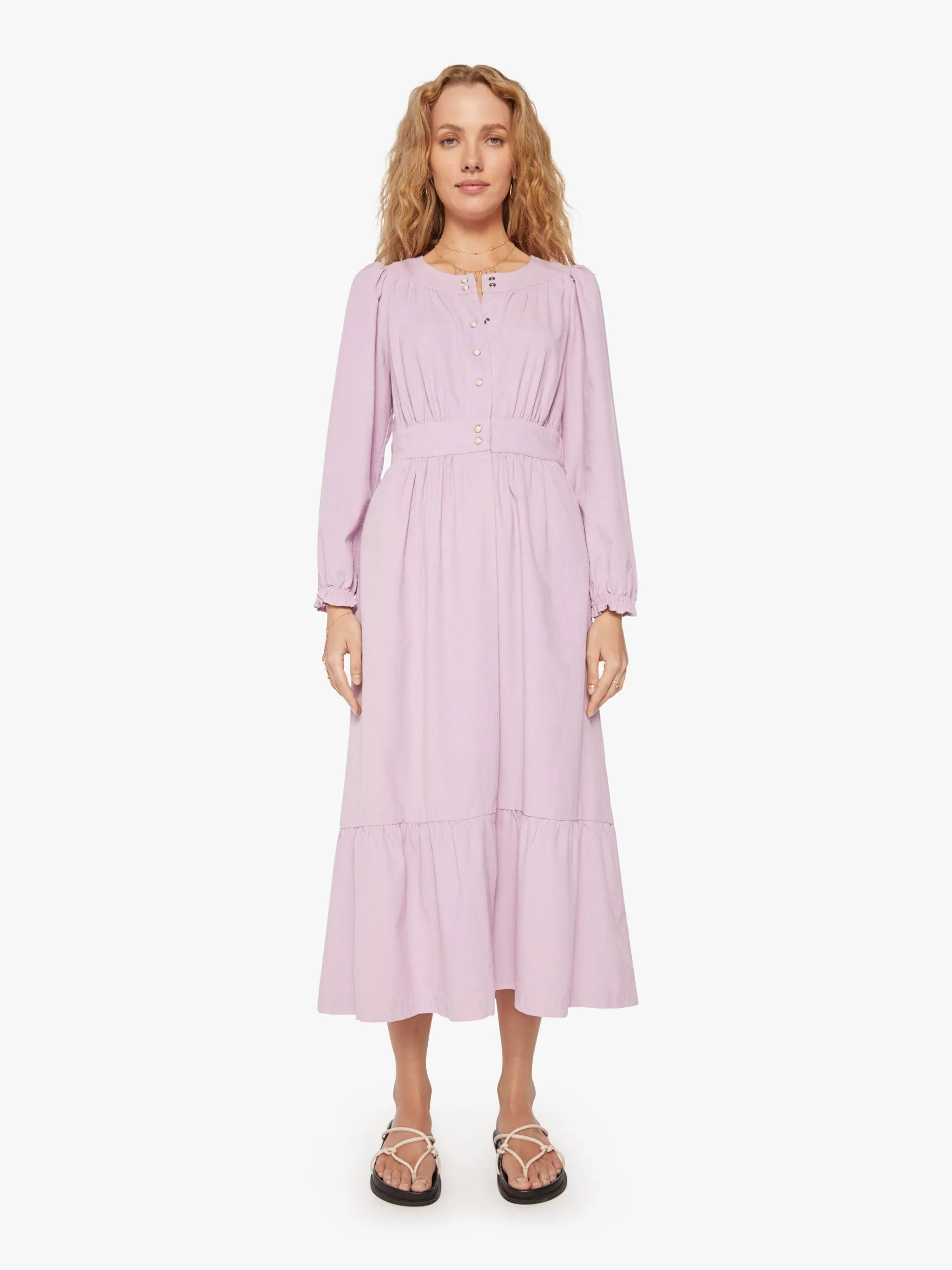 XiRENA Greta Dress - Soft Lilac sold by MOTHER product image thumbnail 2