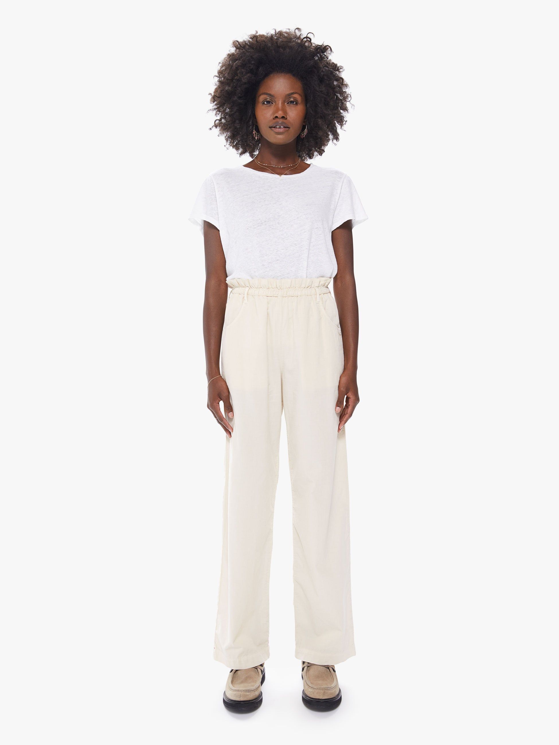 XiRENA Tayte Pant - Cream Cord sold by MOTHER product image thumbnail 2