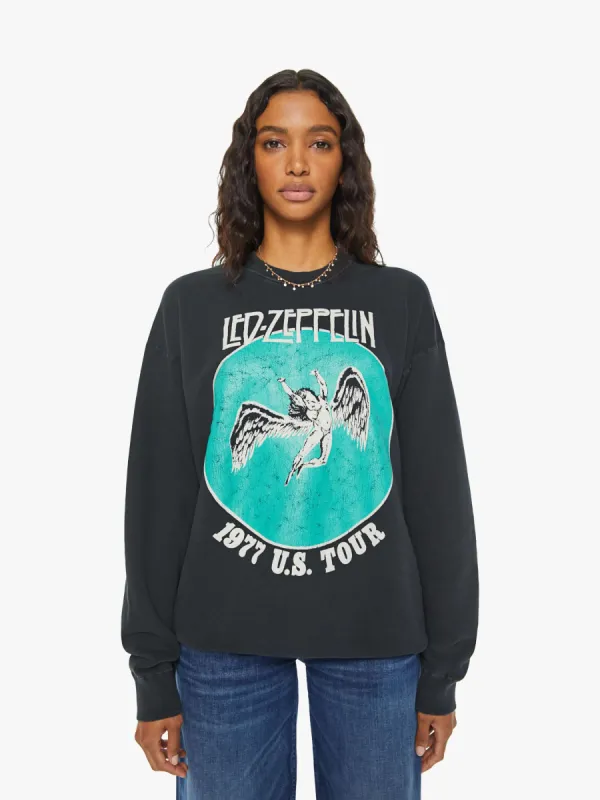 MadeWorn Led Zeppelin Sweatshirt - Coal sold by MOTHER