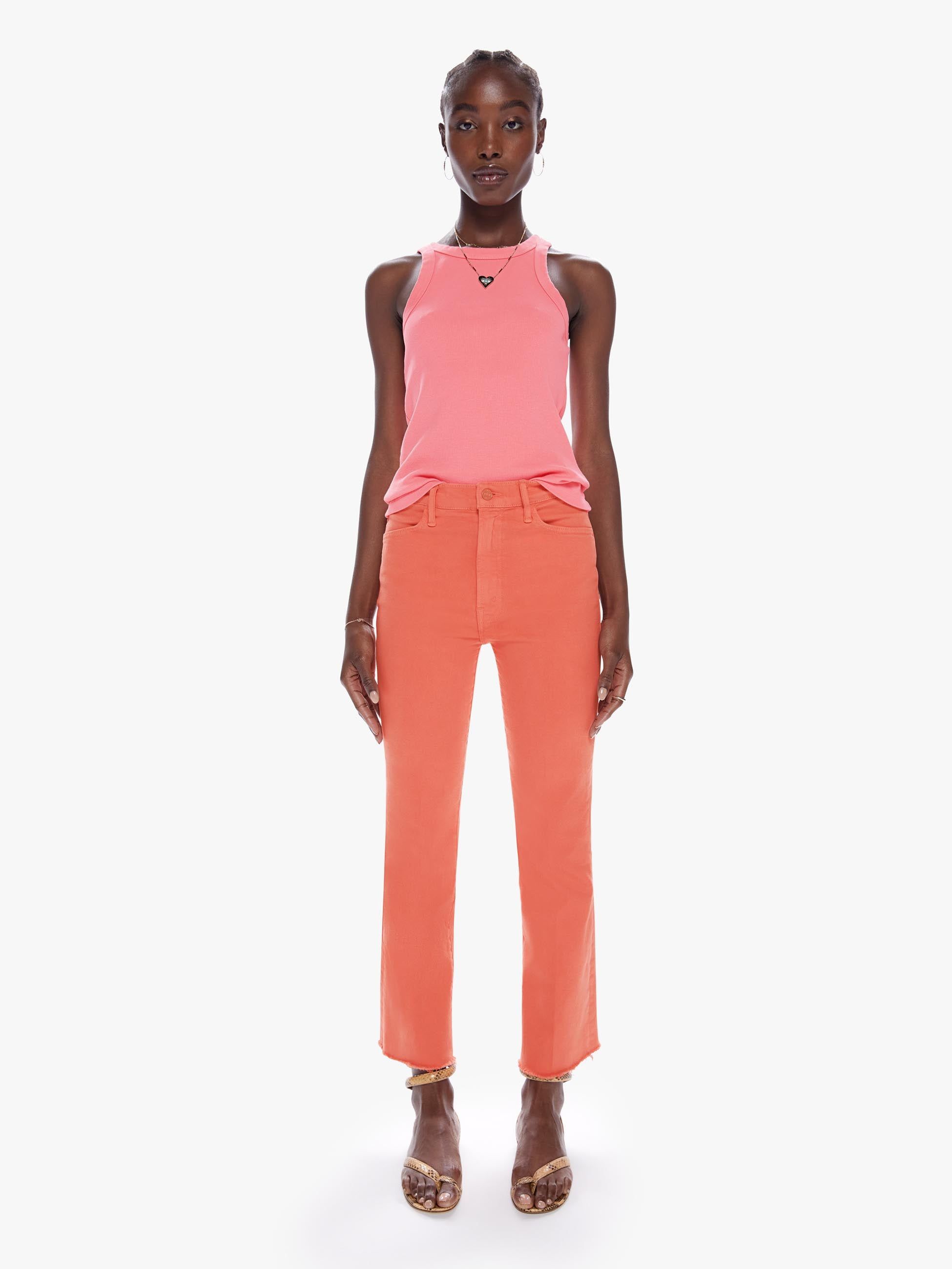 The Hustler Ankle Fray - Persimmon sold by MOTHER product image thumbnail 2