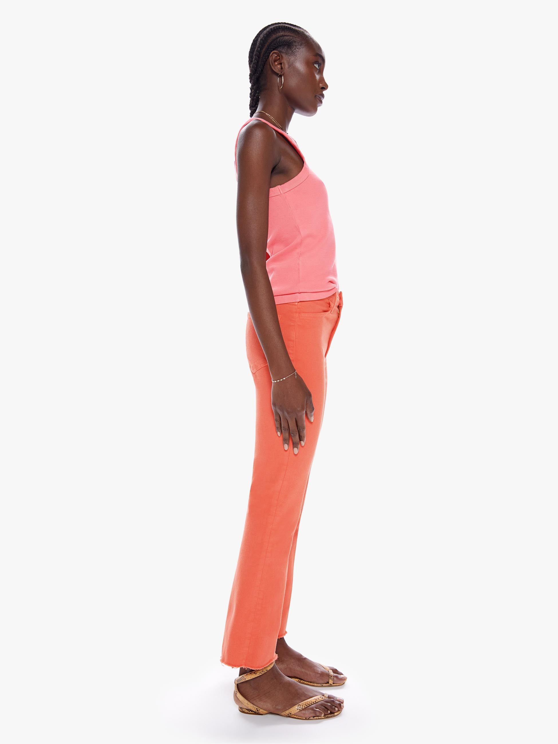 The Hustler Ankle Fray - Persimmon sold by MOTHER product image thumbnail 3