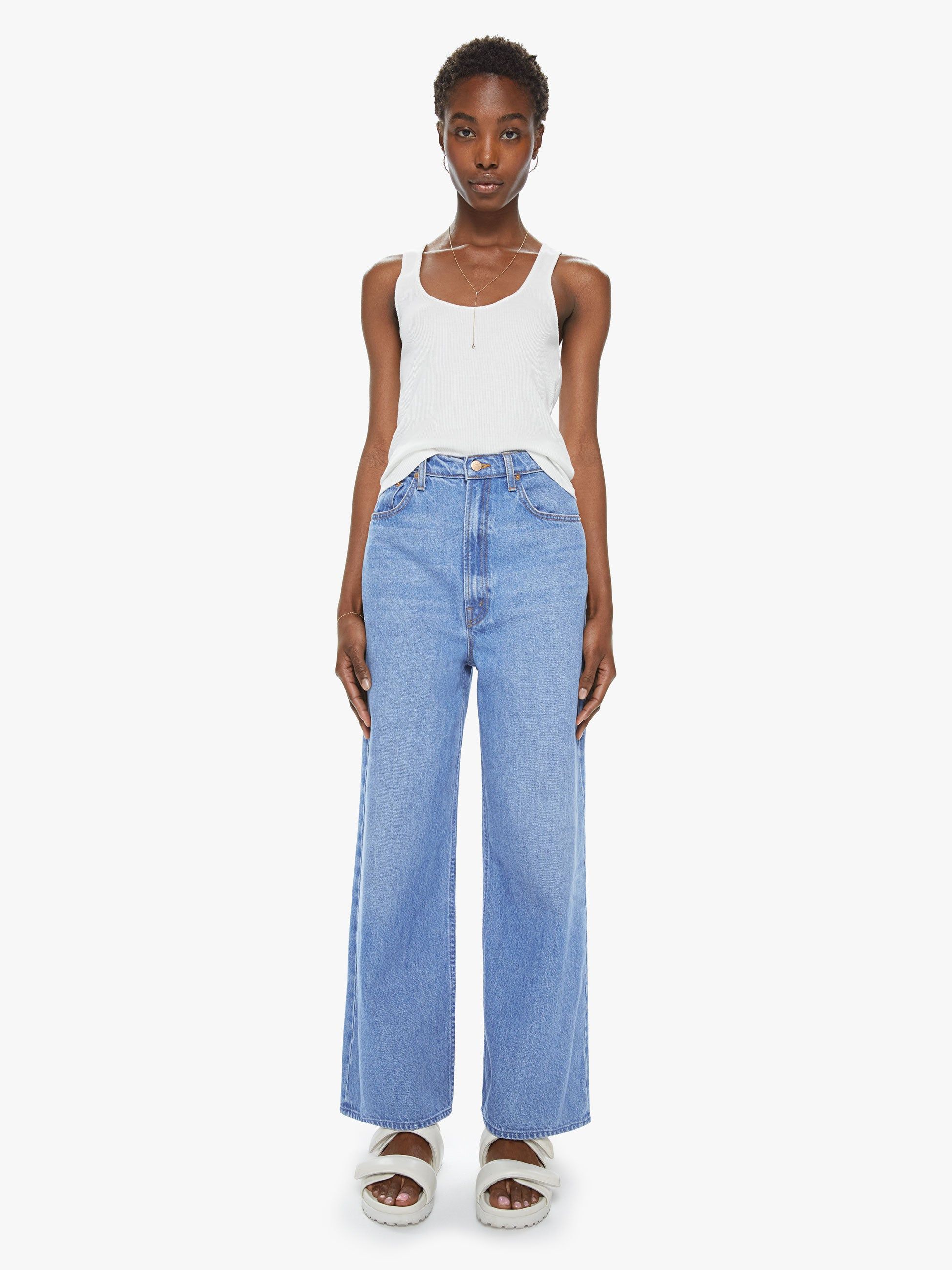 SNACKS! High Waisted Funnel Ankle - Nothing Else Like It sold by MOTHER product image thumbnail 2