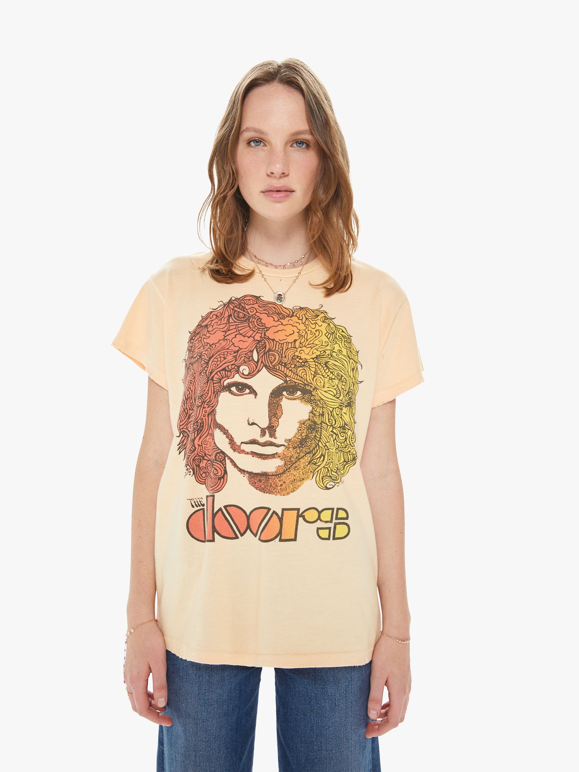 MadeWorn The Doors Tee - Sunbleach sold by MOTHER
