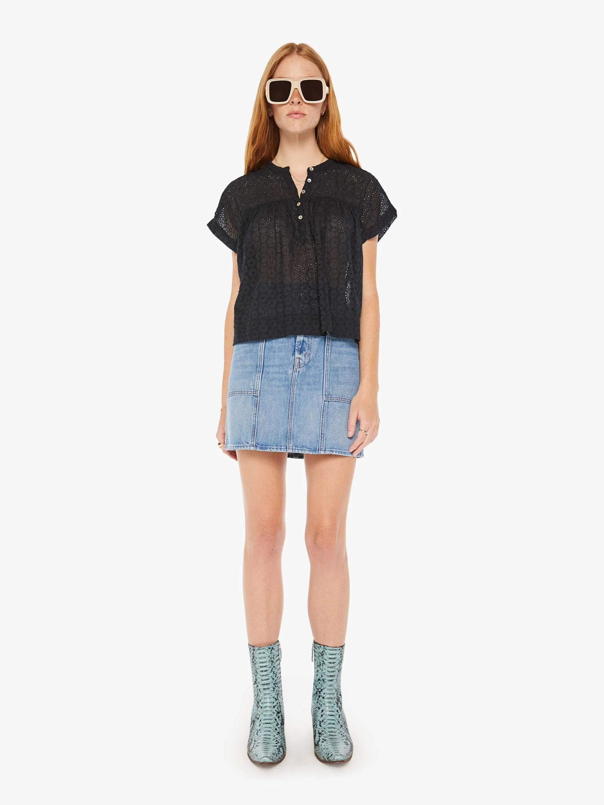 The Pop Your Top - Black sold by MOTHER product image thumbnail 5