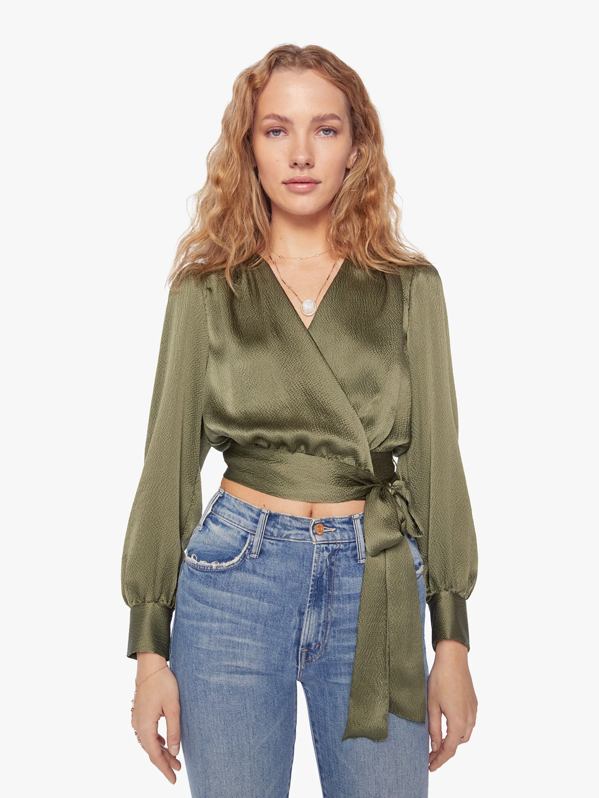 XiRENA Charlotte Shirt - Serpentine sold by MOTHER product image thumbnail 2